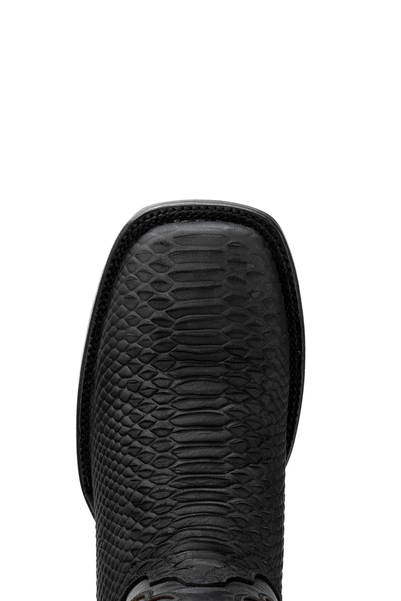 Bruce Python Red Bottom Square Toe Cowboy Boot - Image 6