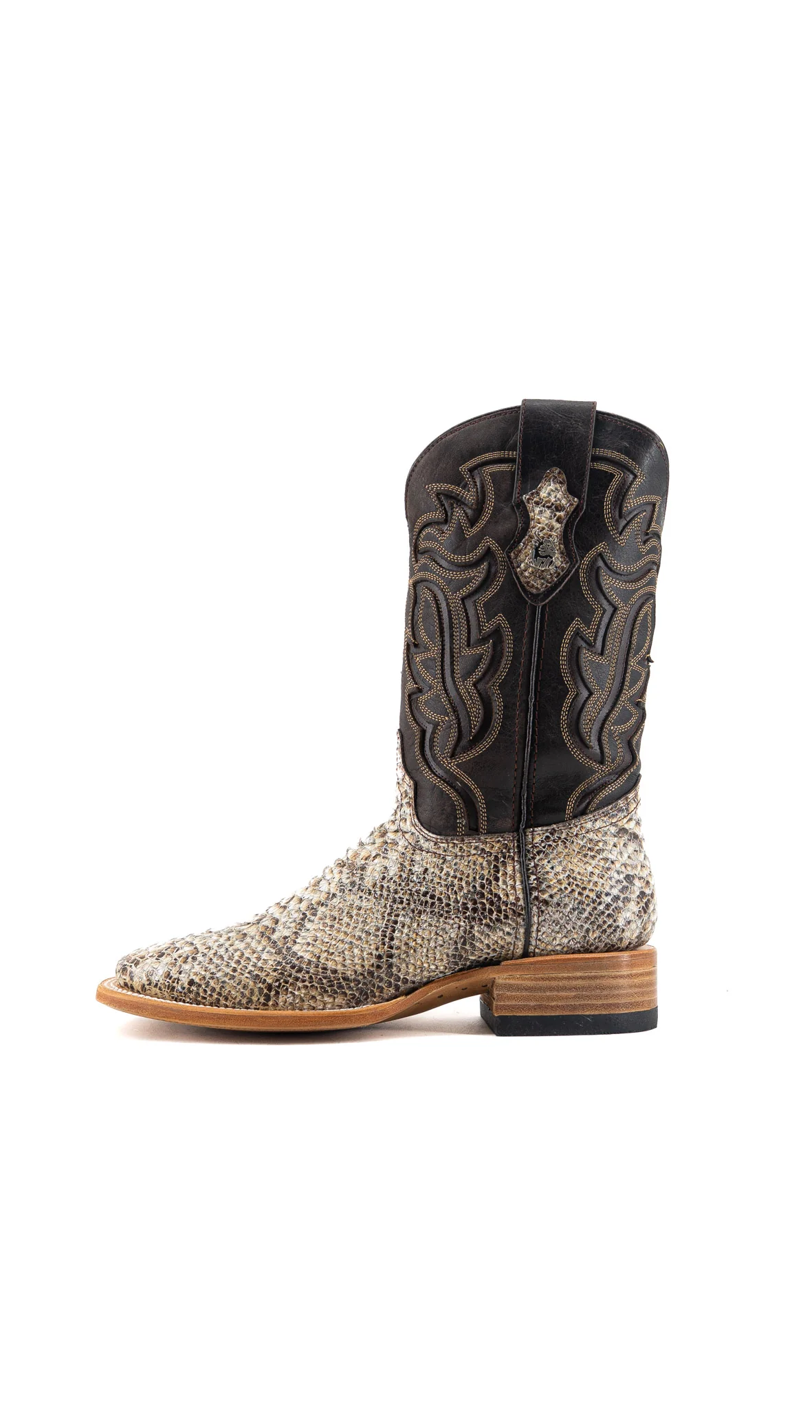 Bruce Python Square Toe Cowboy Boot - Image 14