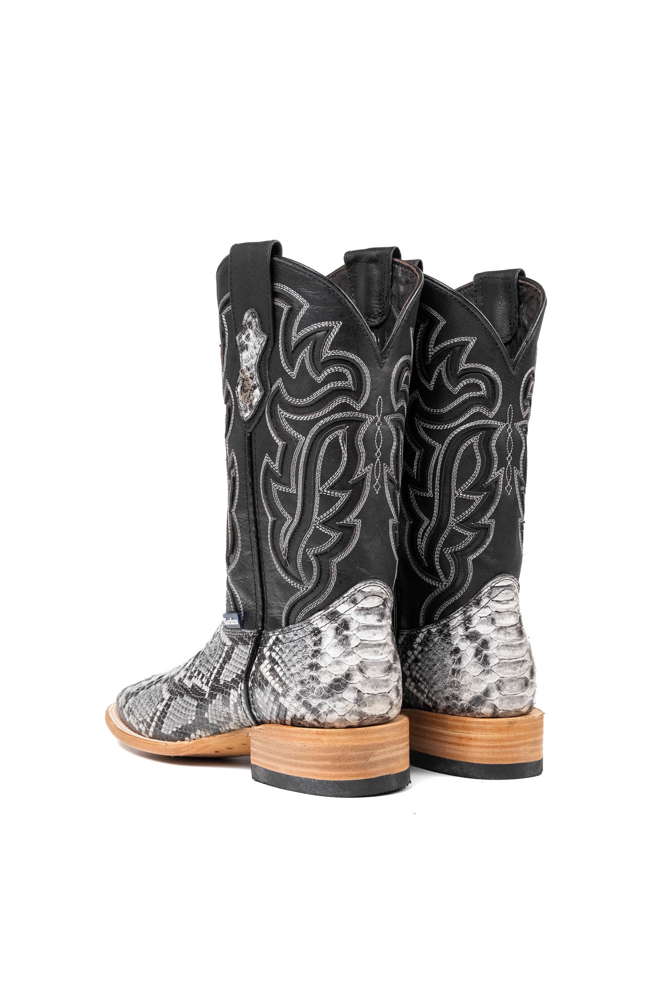 Bruce Python Square Toe Cowboy Boot - Image 3