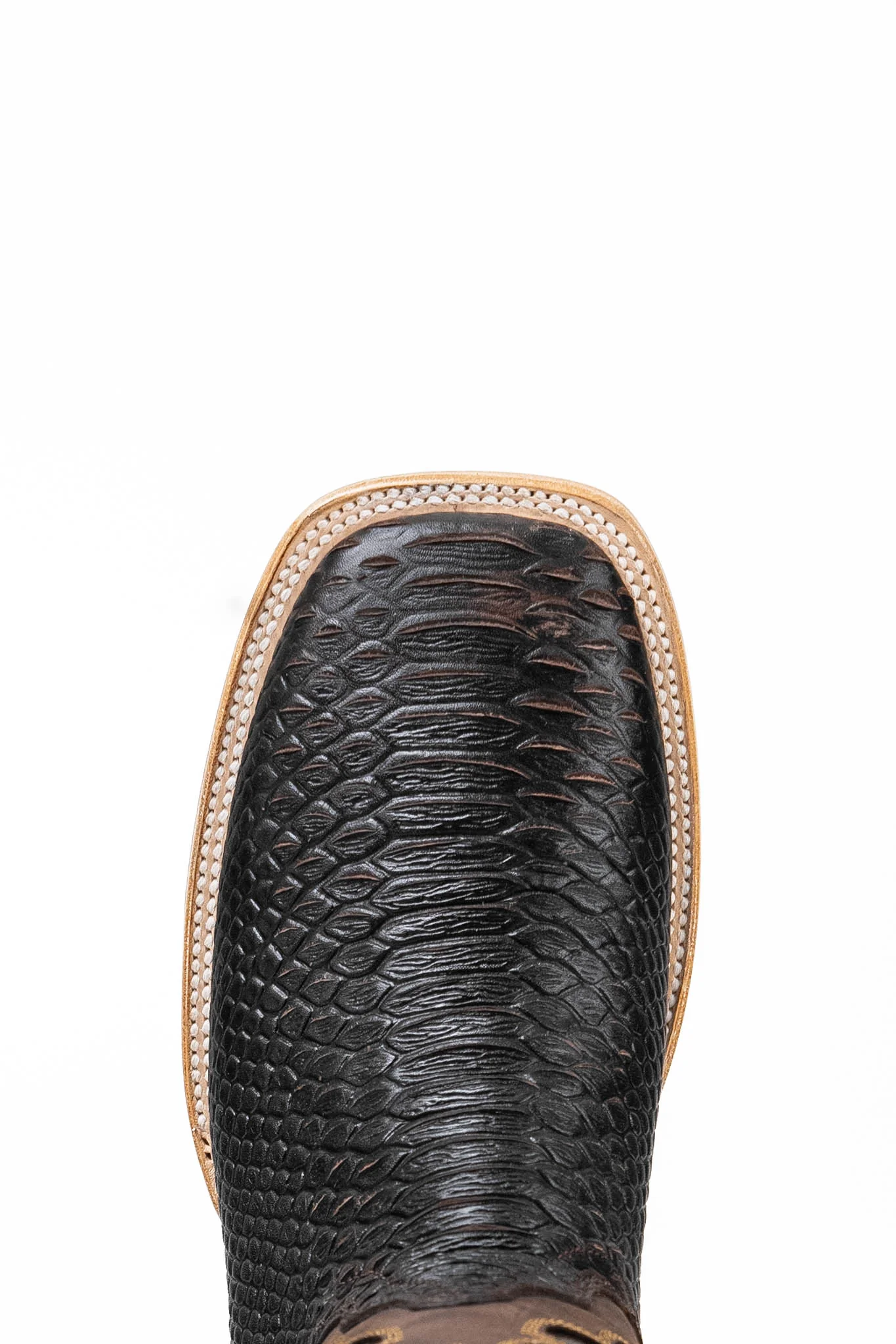 Bruce Python Square Toe Cowboy Boot - Image 10