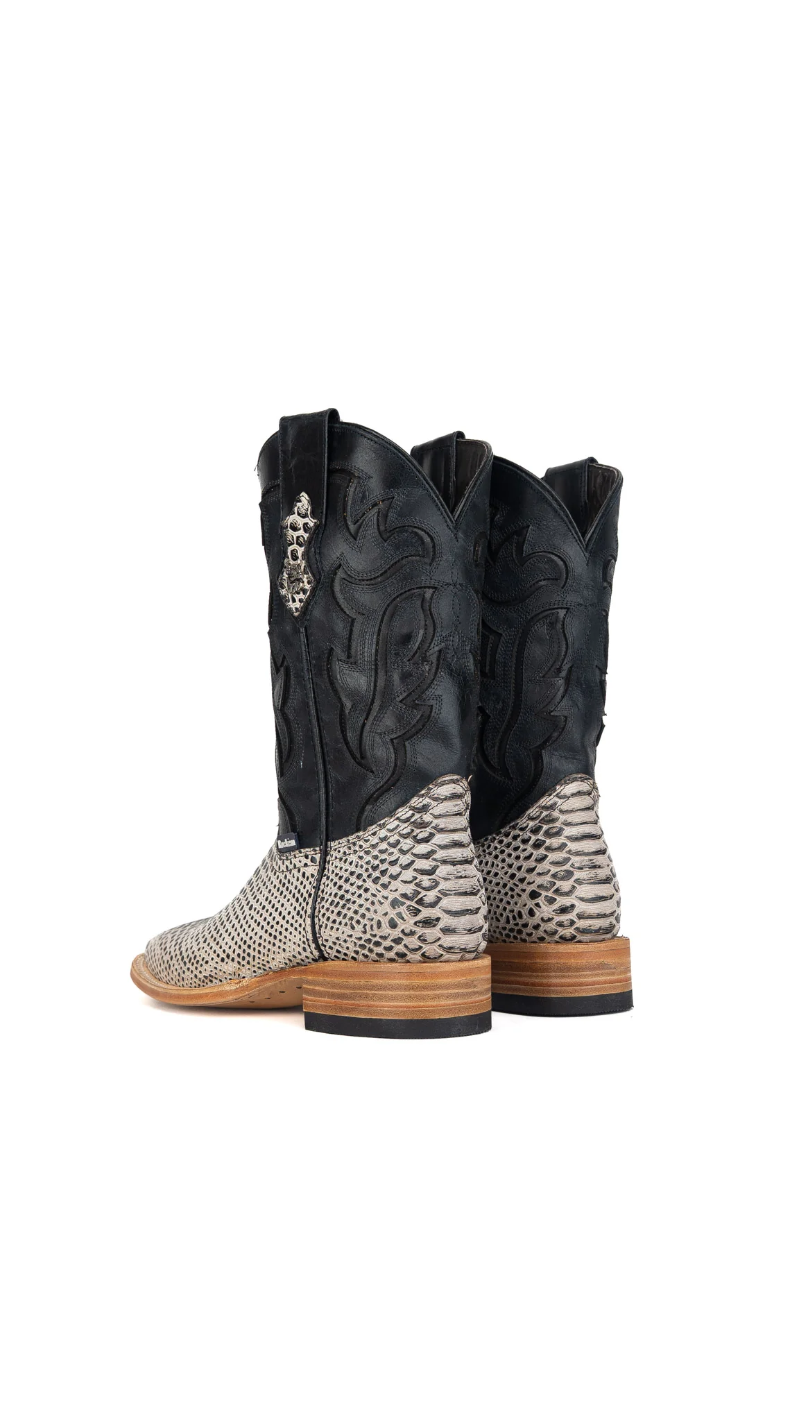 Bruce Python Square Toe Cowboy Boot - Image 13
