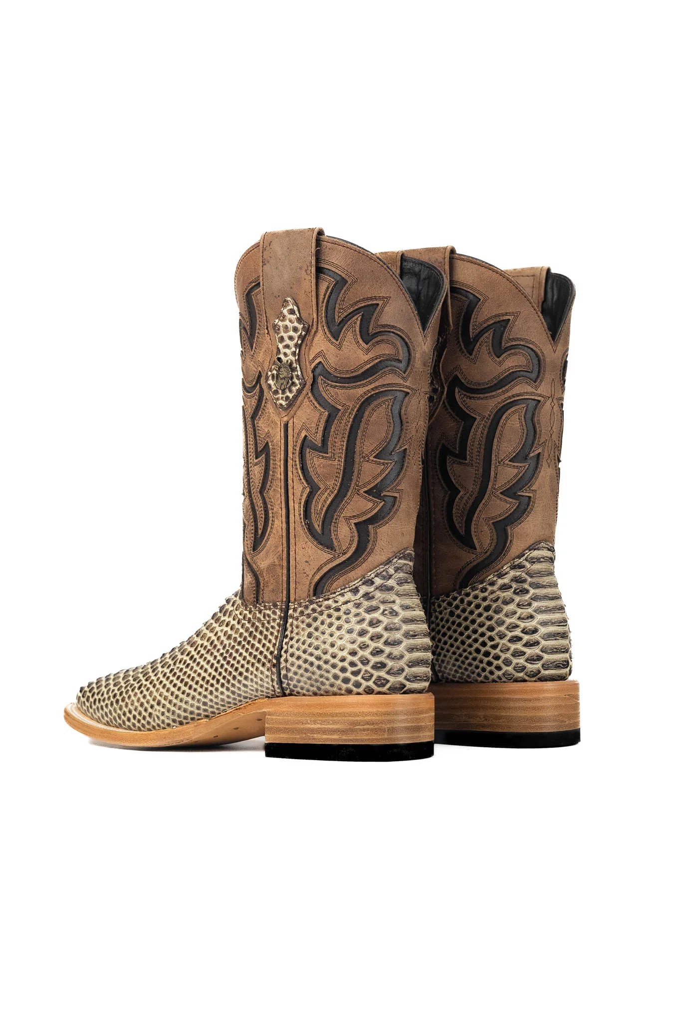Bruce Python Square Toe Cowboy Boot - Image 3