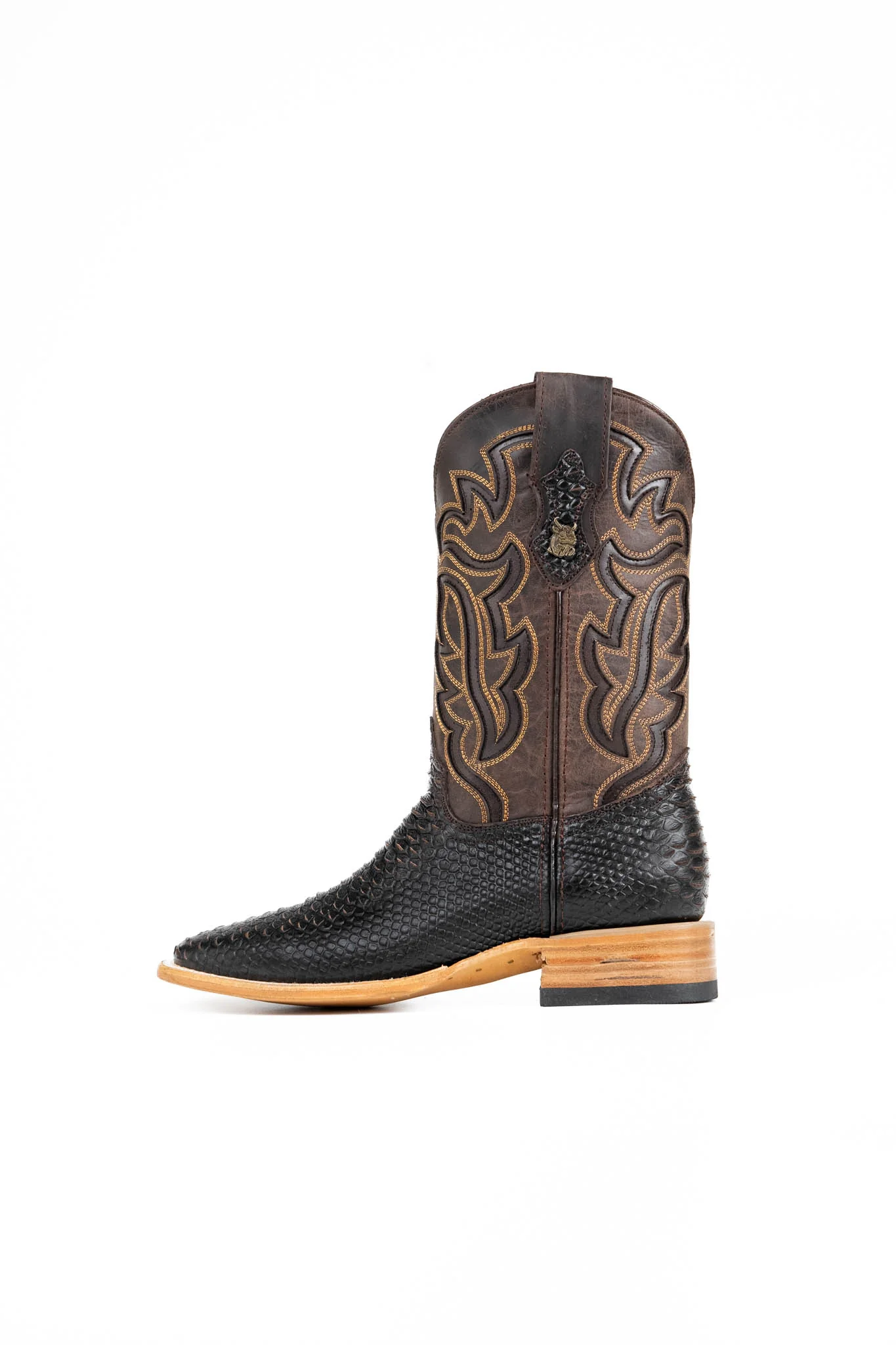 Bruce Python Square Toe Cowboy Boot - Image 7