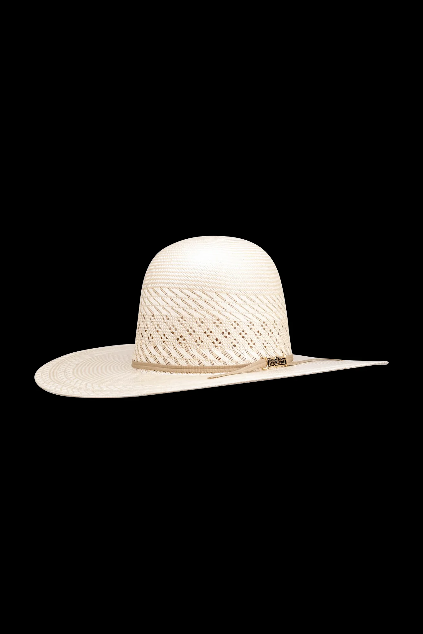 Rock'em 100X Buckaroo Breeze Open Crown Straw Hat - Image 2