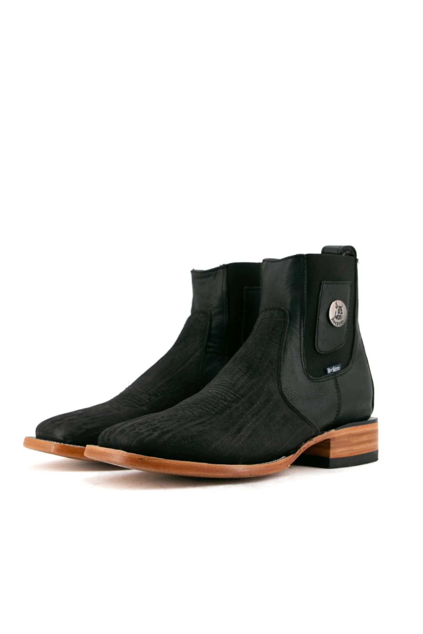 Bull Neck Square Toe Ankle Boot - Image 11