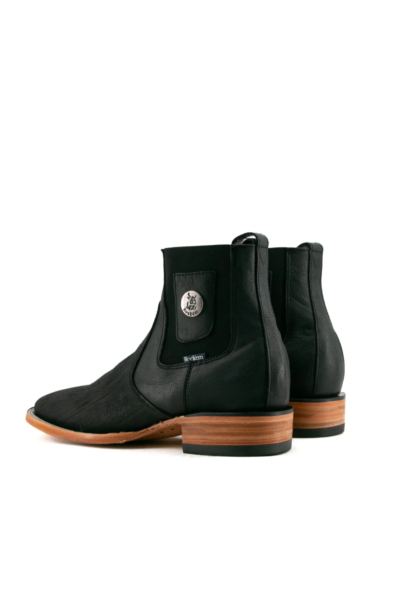 Bull Neck Square Toe Ankle Boot - Image 13