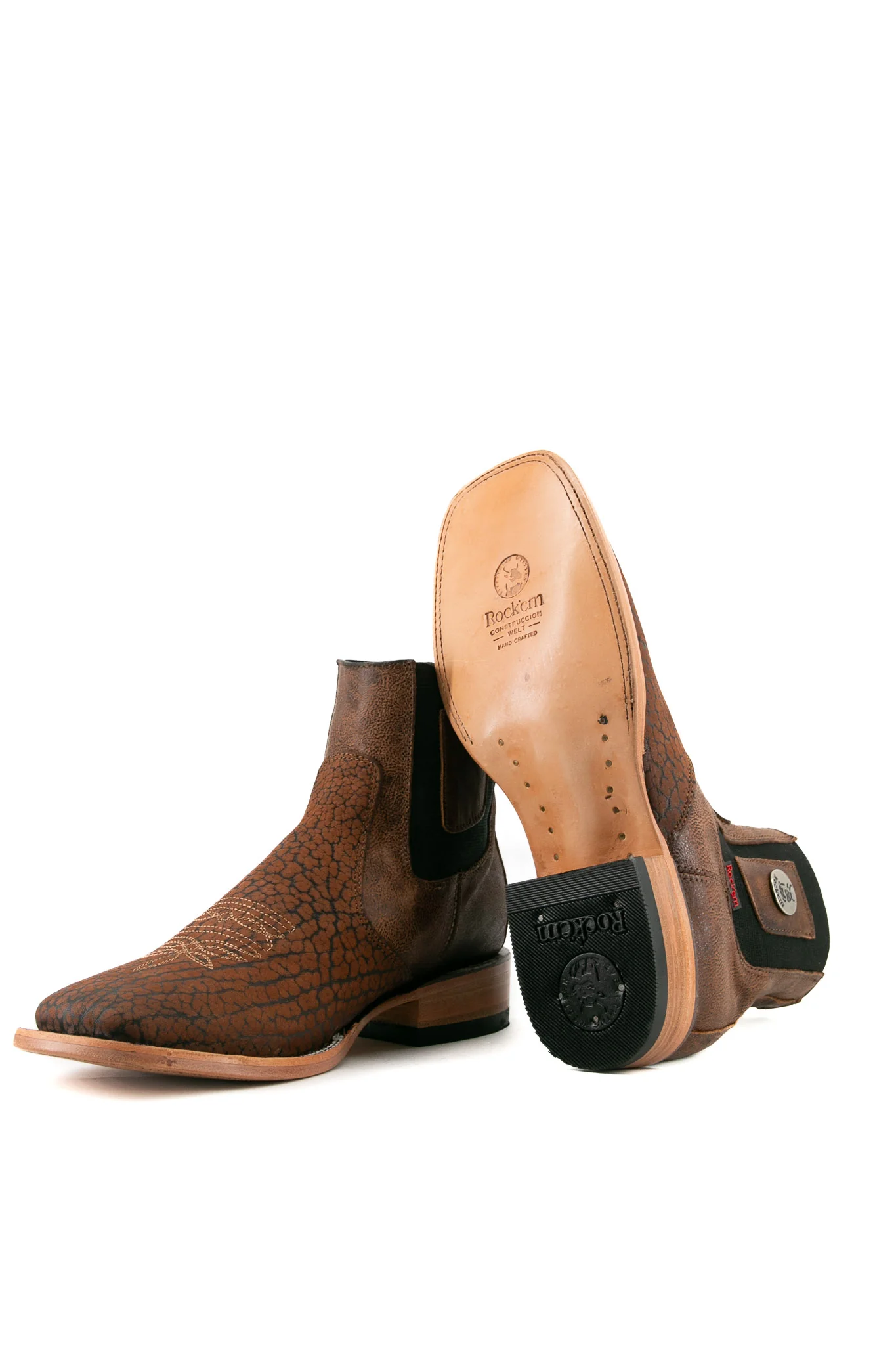 Bull Neck Square Toe Ankle Boot - Image 9