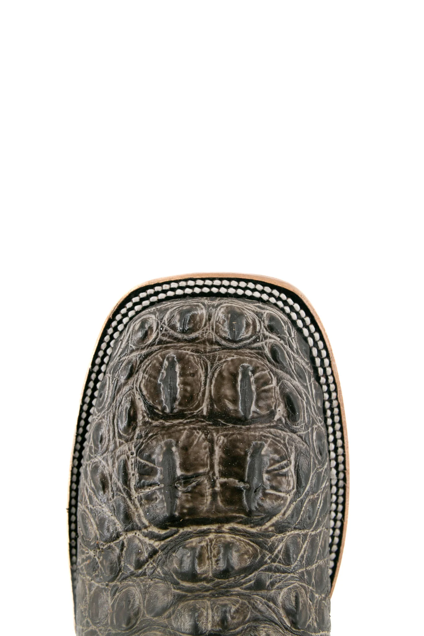 Caiman Tail Hornback Square Toe Cowboy Boot - Image 10