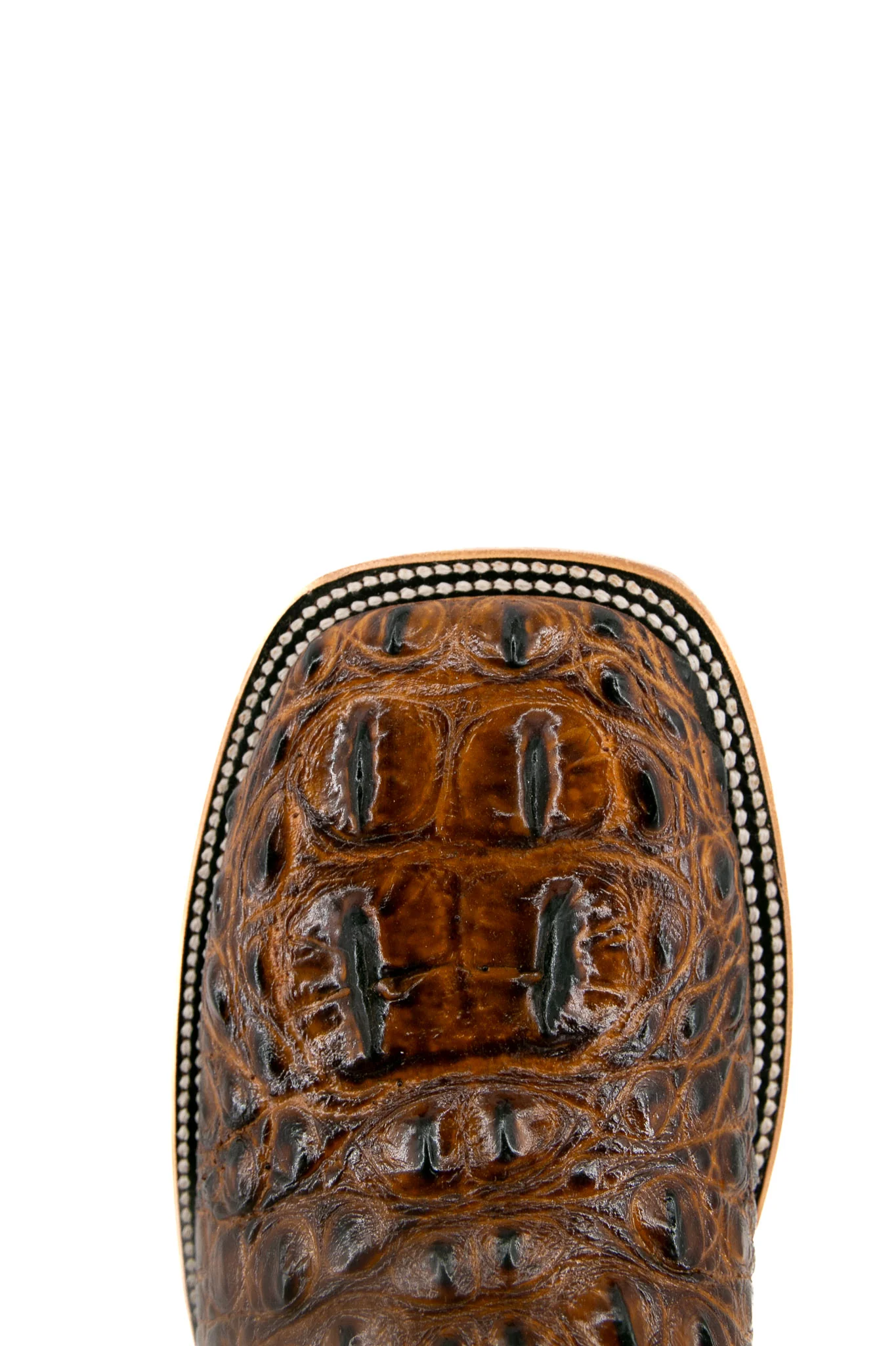 Caiman Tail Hornback Square Toe Cowboy Boot - Image 26