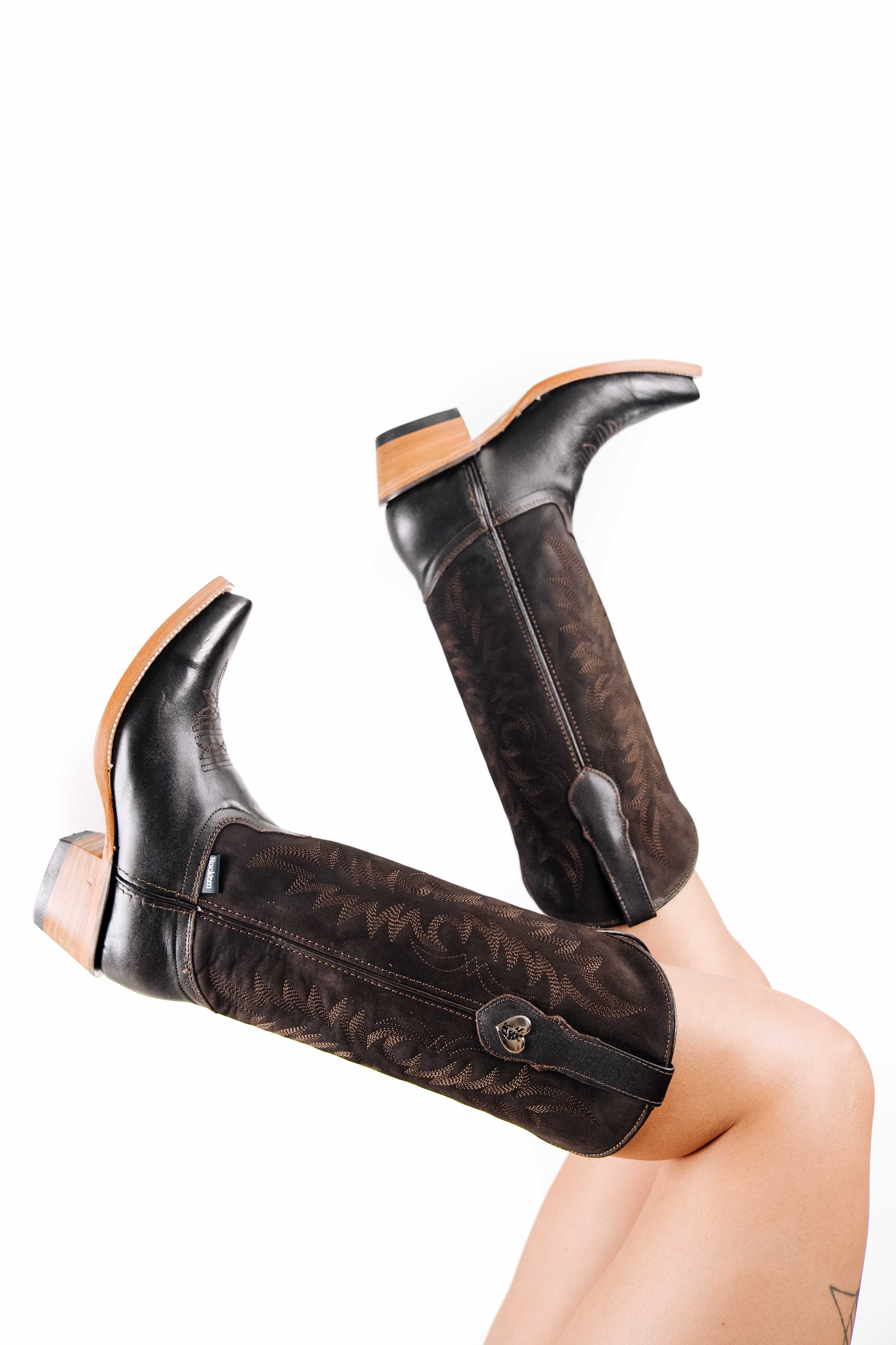 Camila Nobuck Midi Snip Toe Cowgirl Boot - Image 10