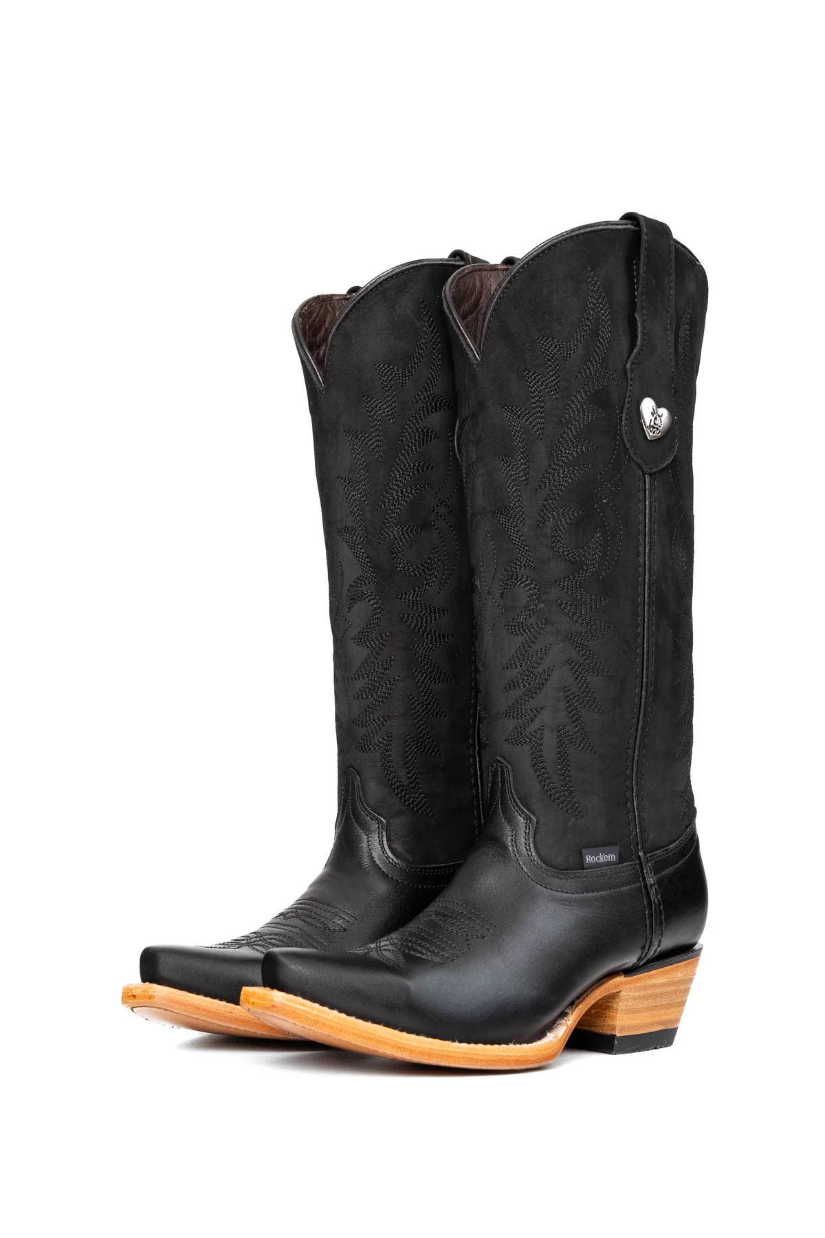 Camila Nobuck Midi Snip Toe Cowgirl Boot - Image 11