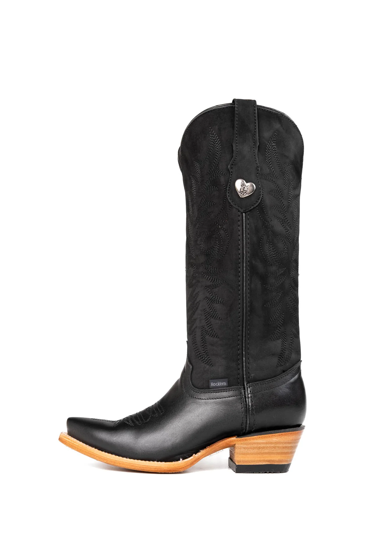 Camila Nobuck Midi Snip Toe Cowgirl Boot - Image 12