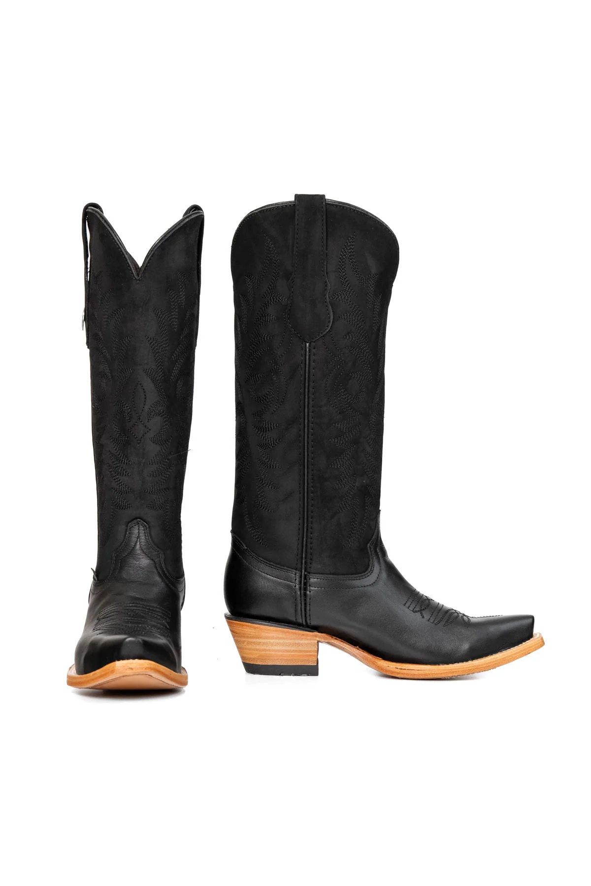 Camila Nobuck Midi Snip Toe Cowgirl Boot - Image 14