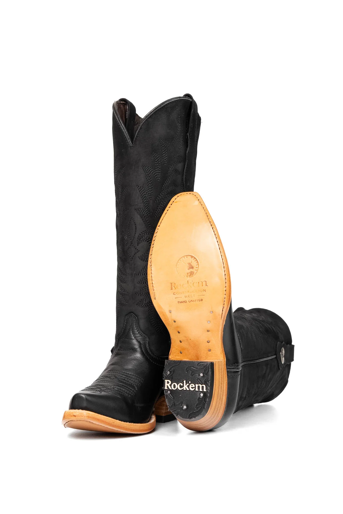 Camila Nobuck Midi Snip Toe Cowgirl Boot - Image 15