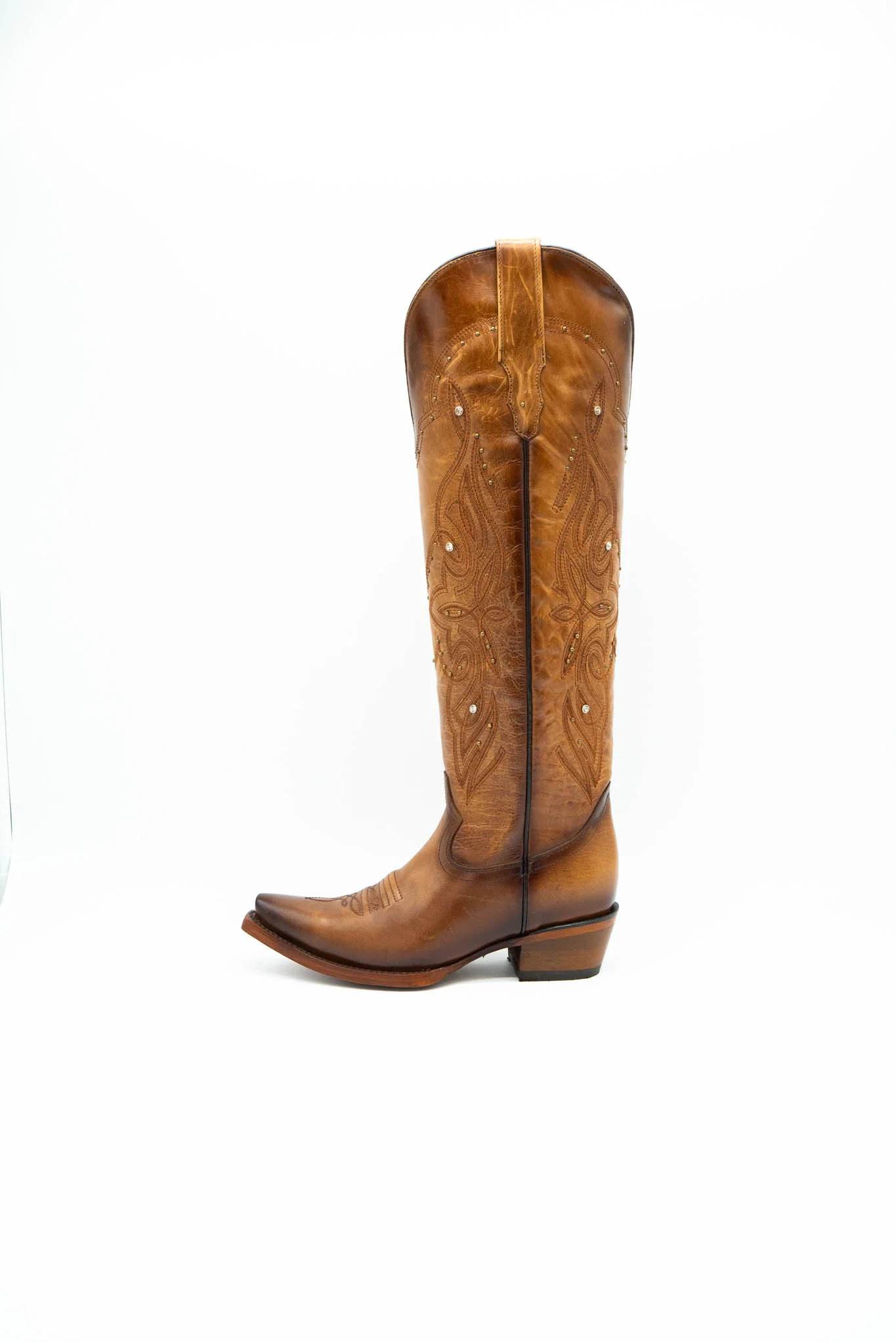 Catalina Tall Snip Toe Cowgirl Boot - Image 12