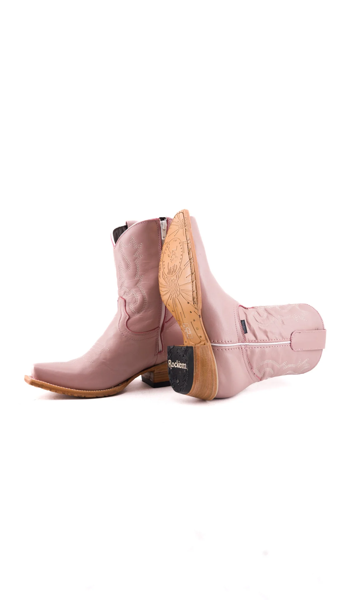 Claire Short Shaft Snip Toe Cowgirl Boot - Image 10