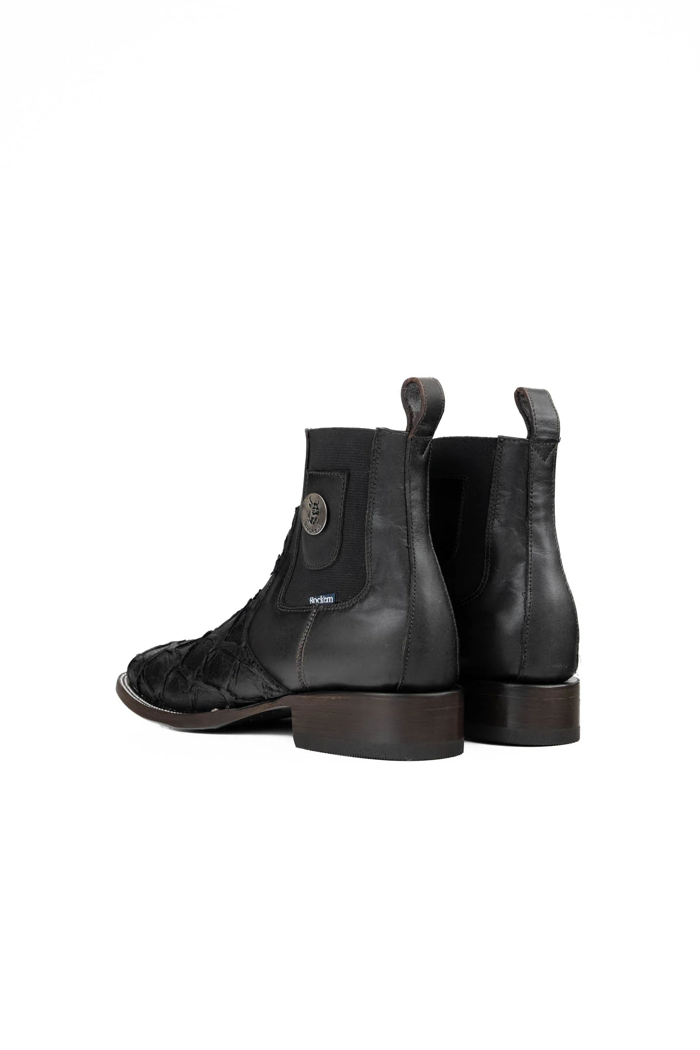 Rock'em Clon Fish Matte Square Toe Ankle Boot - Image 3