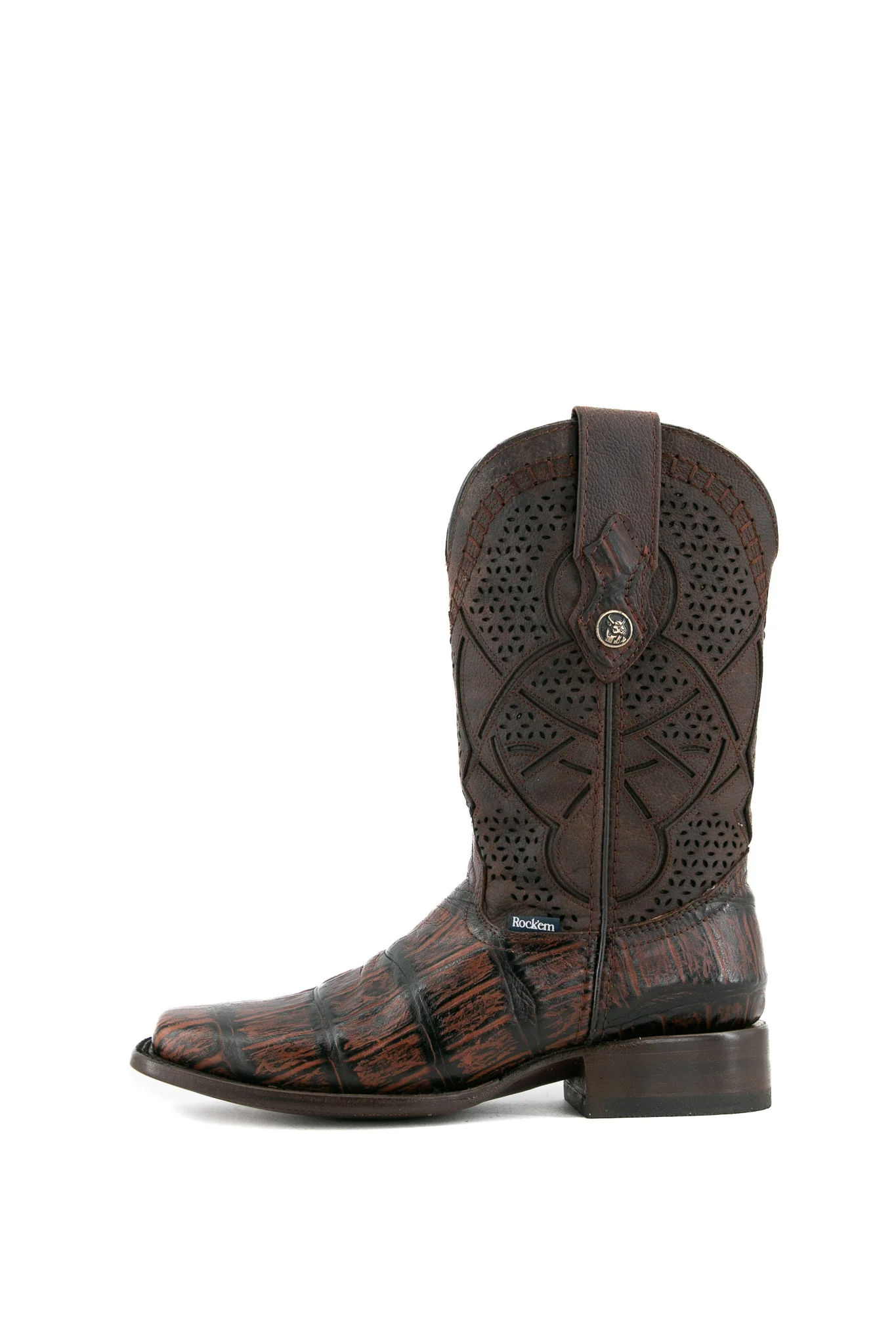 Coco Amazonico Rodeo Toe Cowboy Boot - Image 7