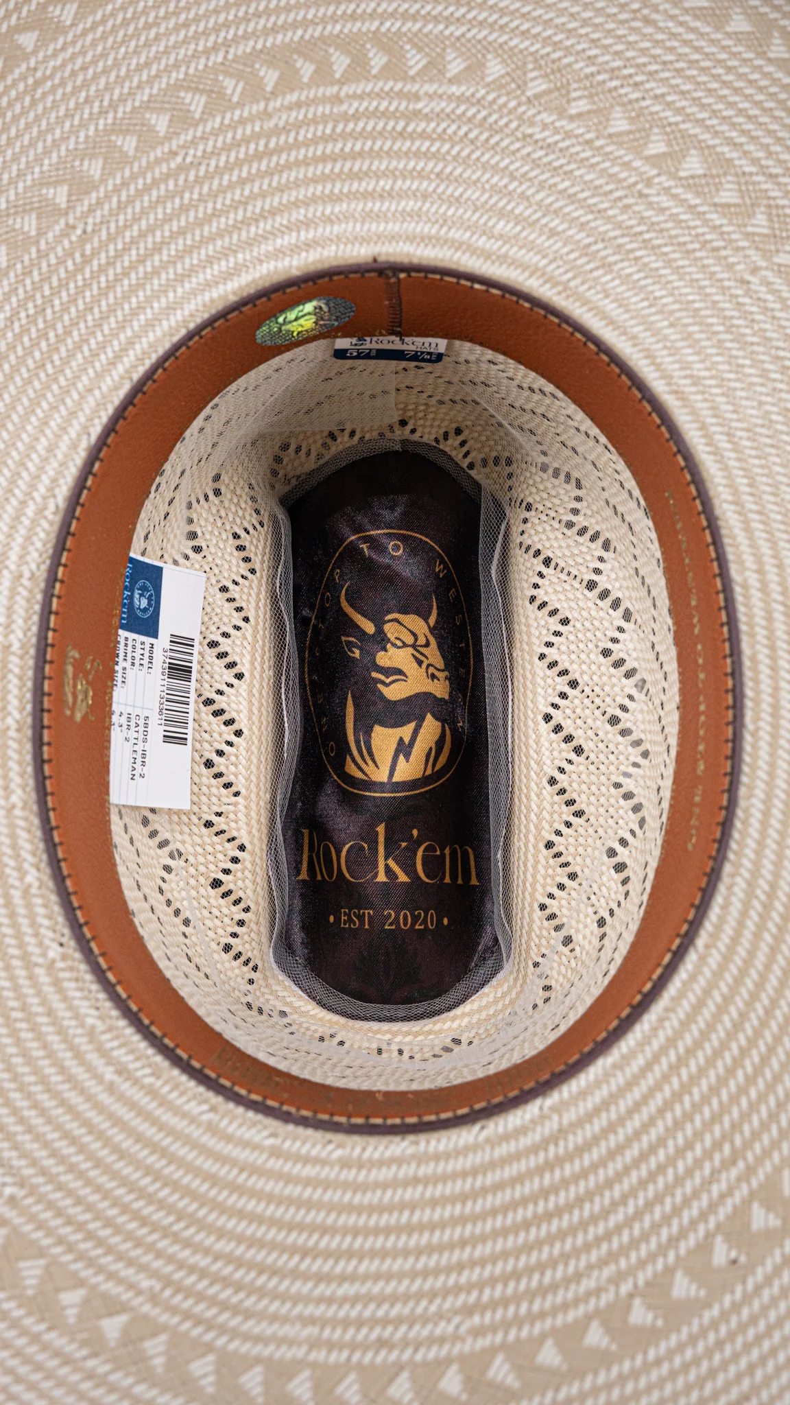Cole Cattleman 100X Straw Hat - Image 5