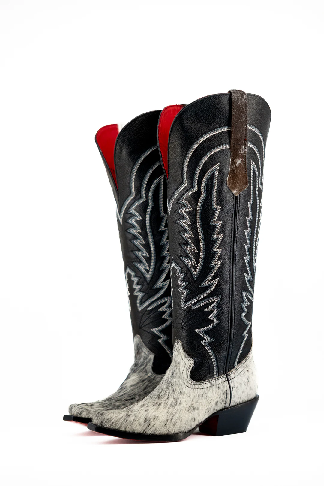 Collins Red Bottom Wide Calf Tall Cowgirl Boot Size 7 Box MW32
