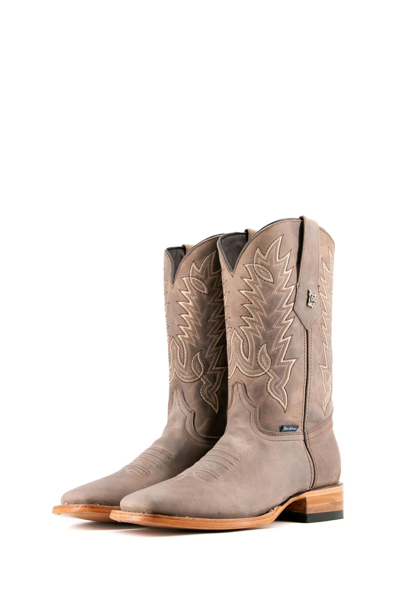 Connery Ebano Square Toe Cowboy Boot - Image 16