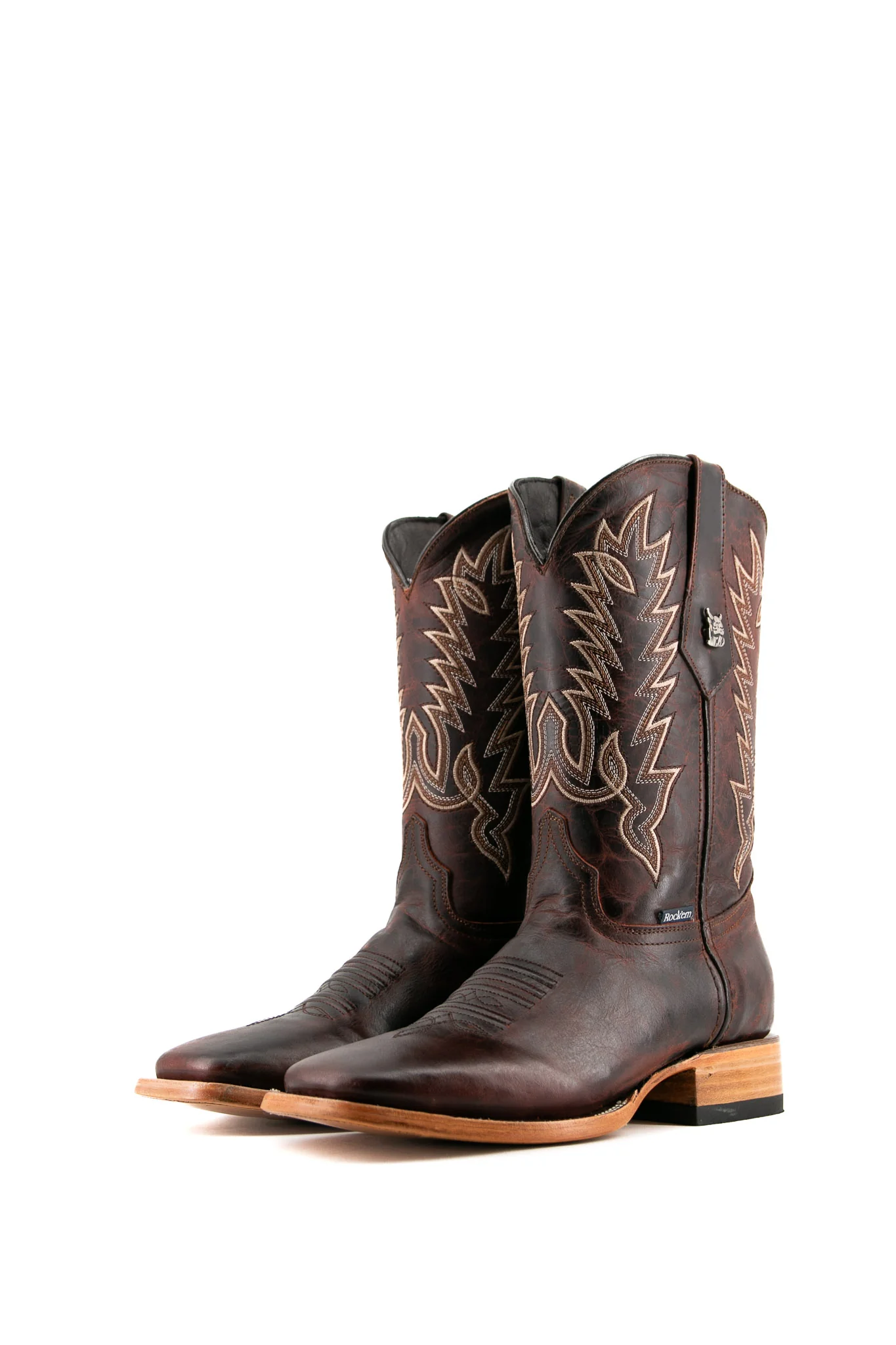 Connery Ebano Square Toe Cowboy Boot - Image 21