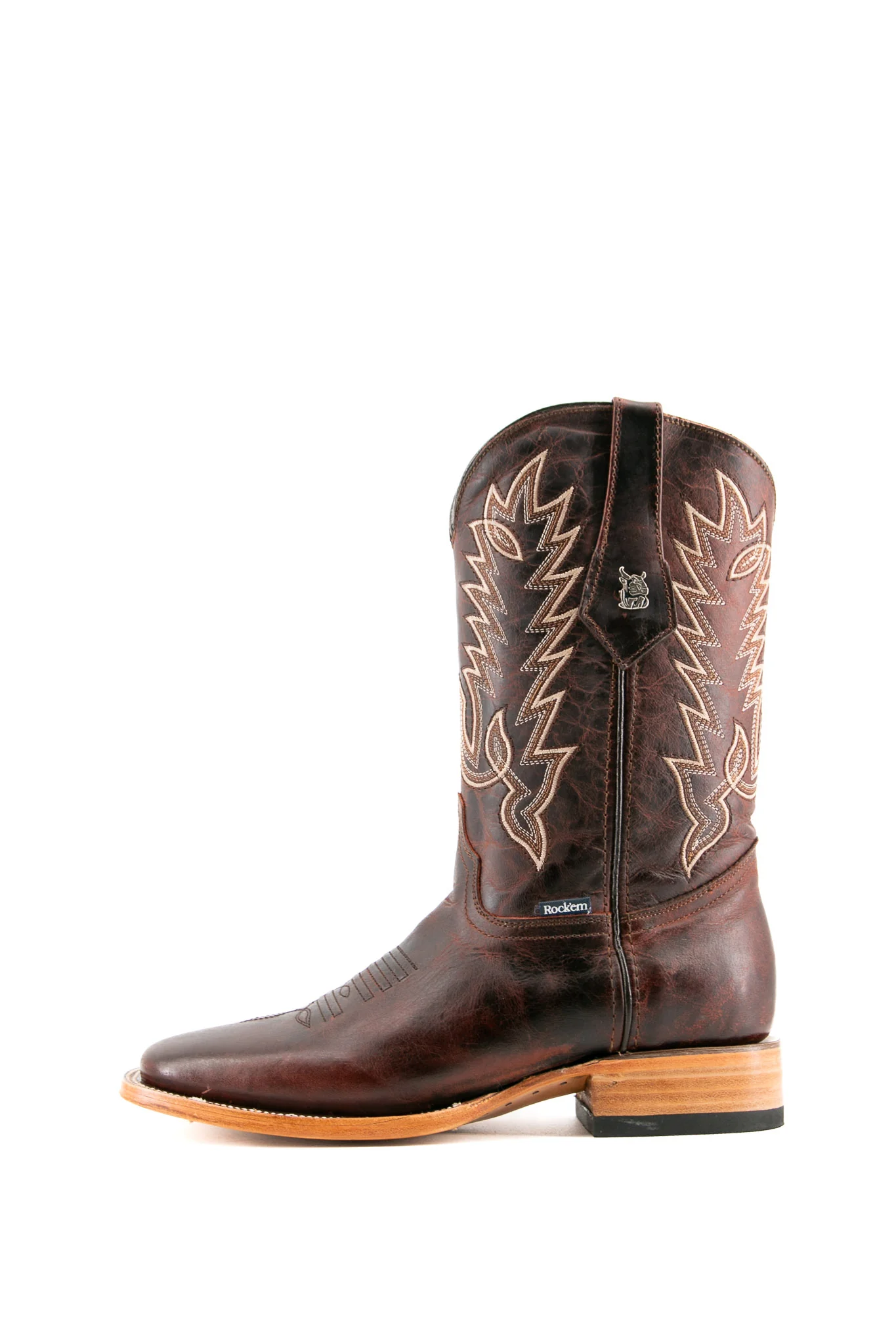 Connery Ebano Square Toe Cowboy Boot - Image 22