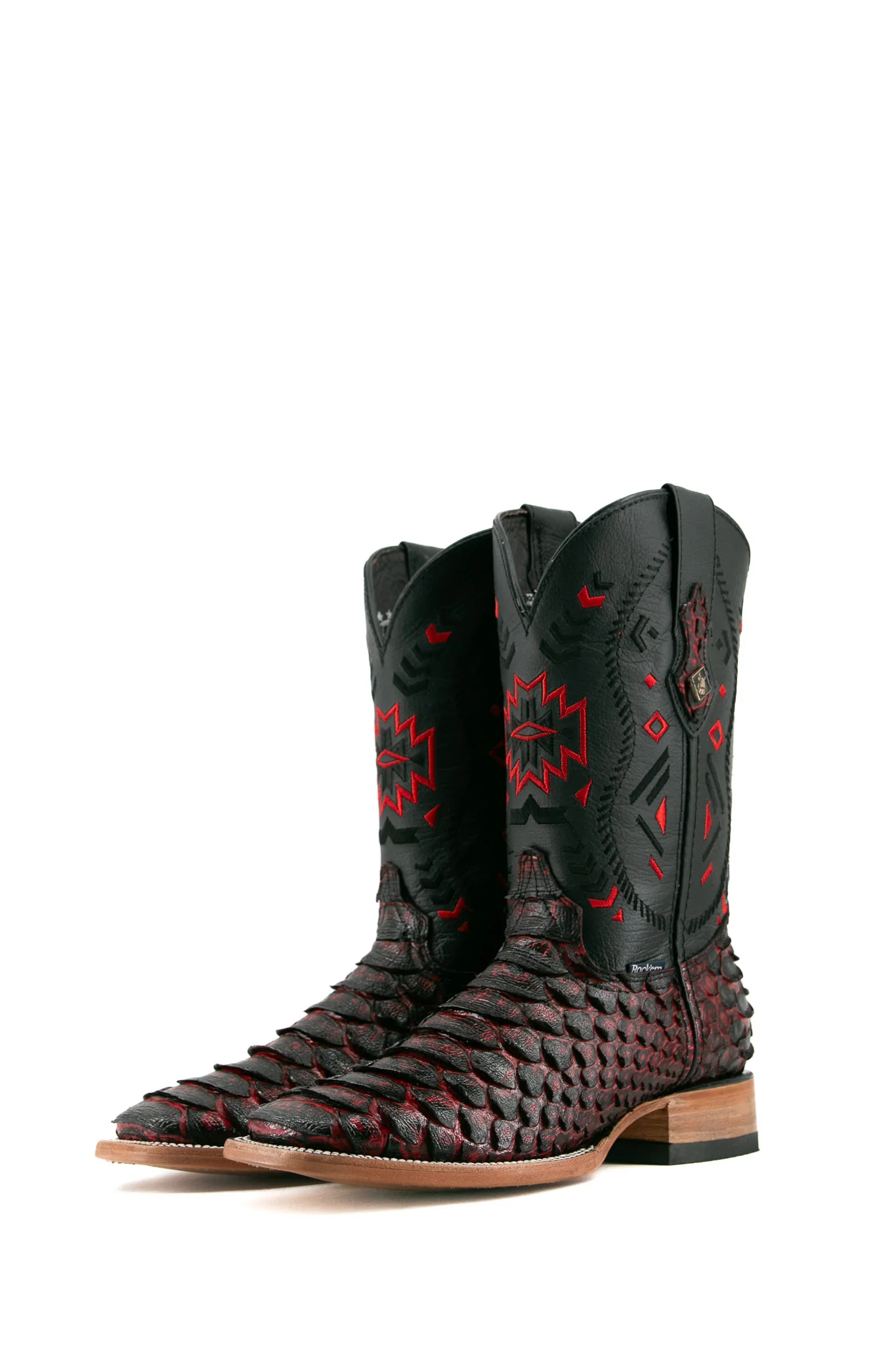 Clone Python Square Toe Cowboy Boot - Image 21