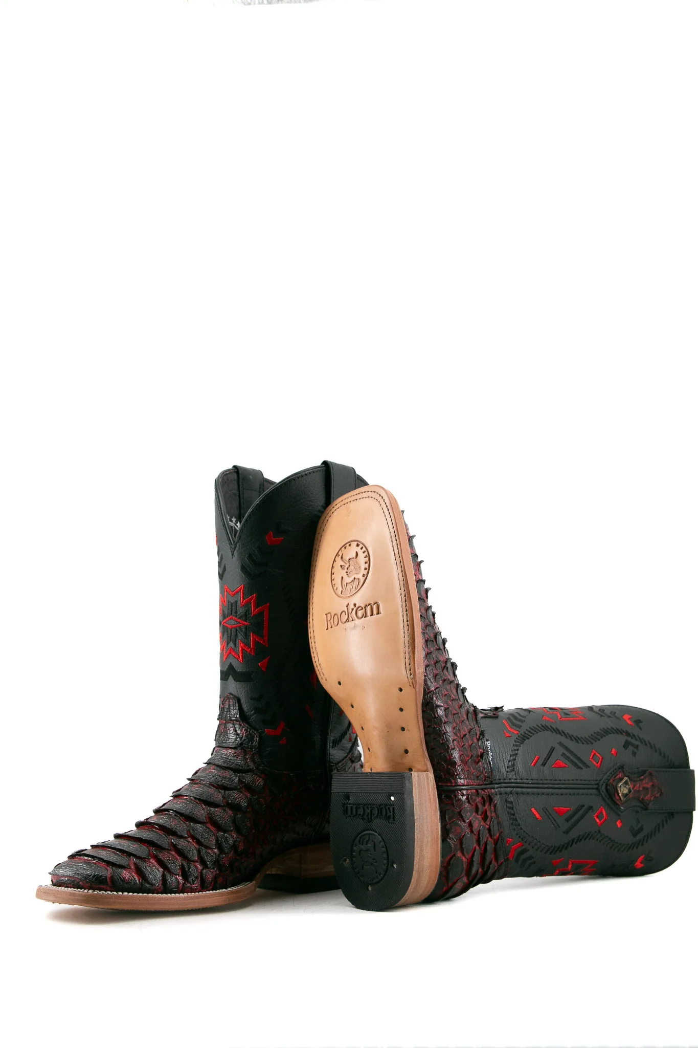 Clone Python Square Toe Cowboy Boot - Image 24