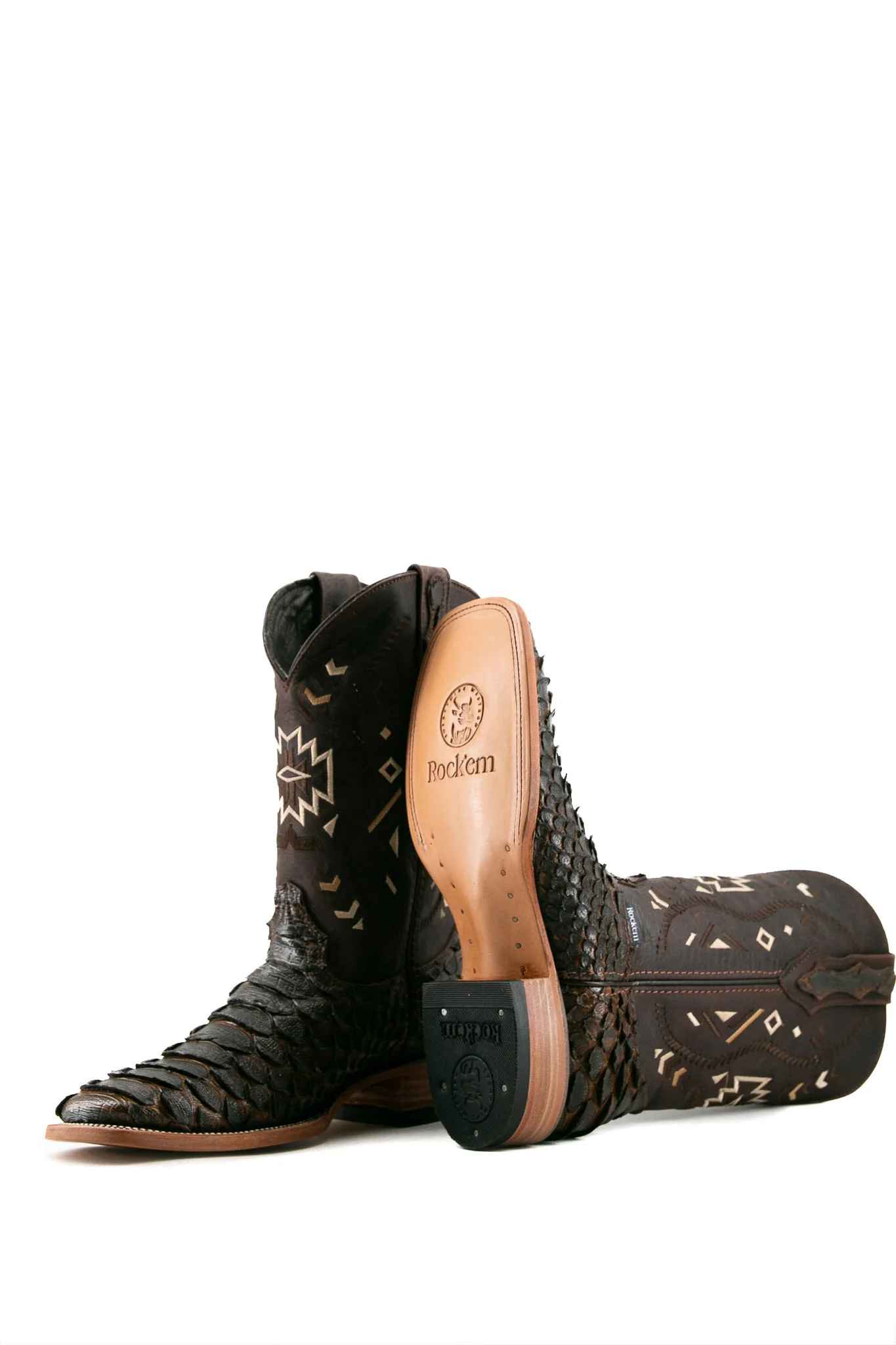Clone Python Square Toe Cowboy Boot - Image 29