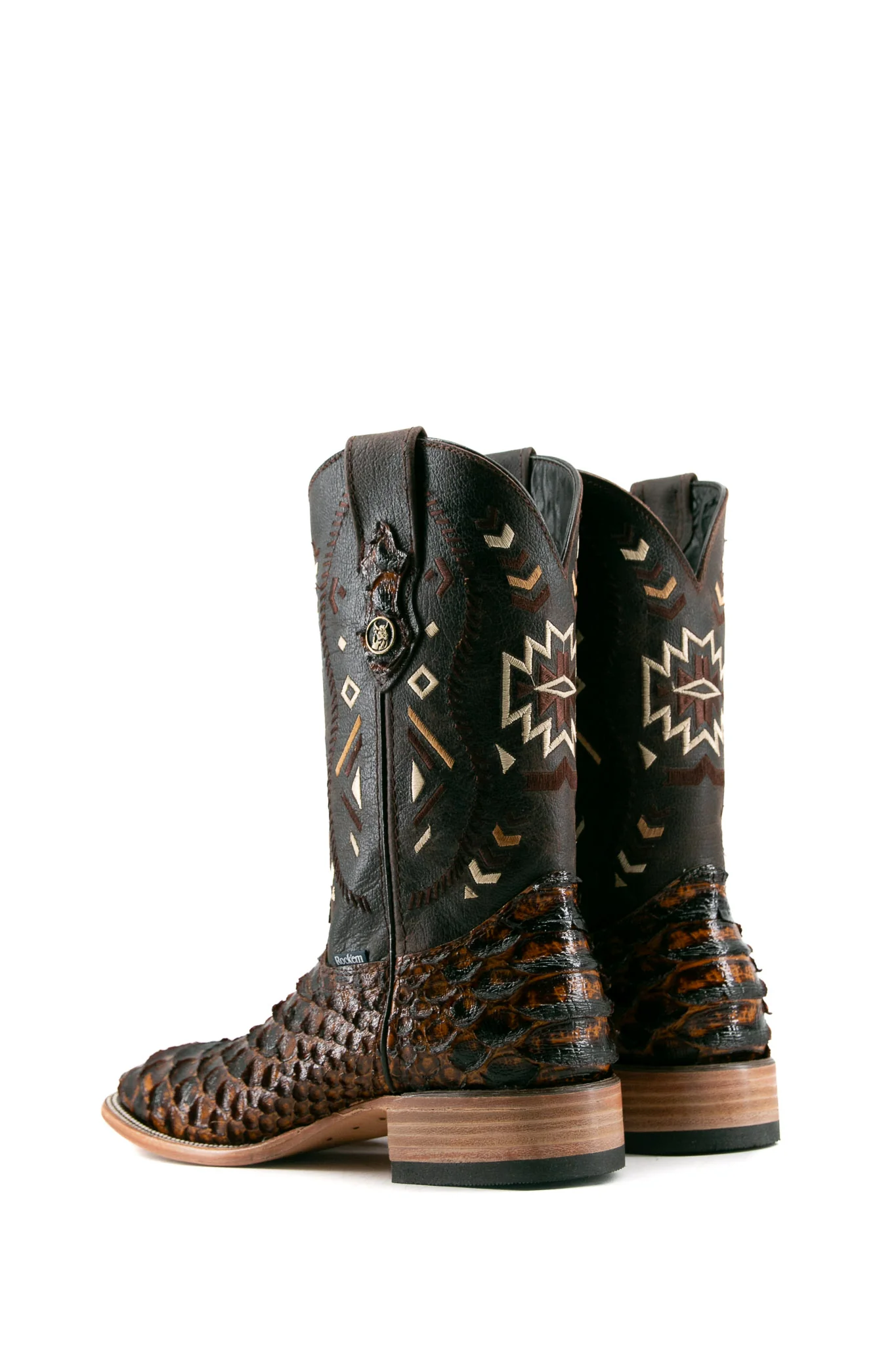 Clone Python Square Toe Cowboy Boot - Image 3