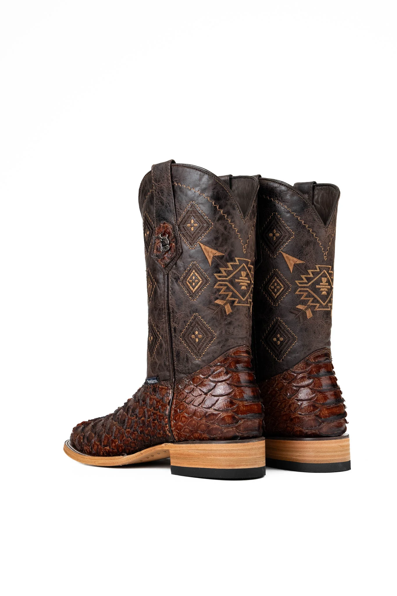 Clone Python Square Toe Cowboy Boot - Image 33