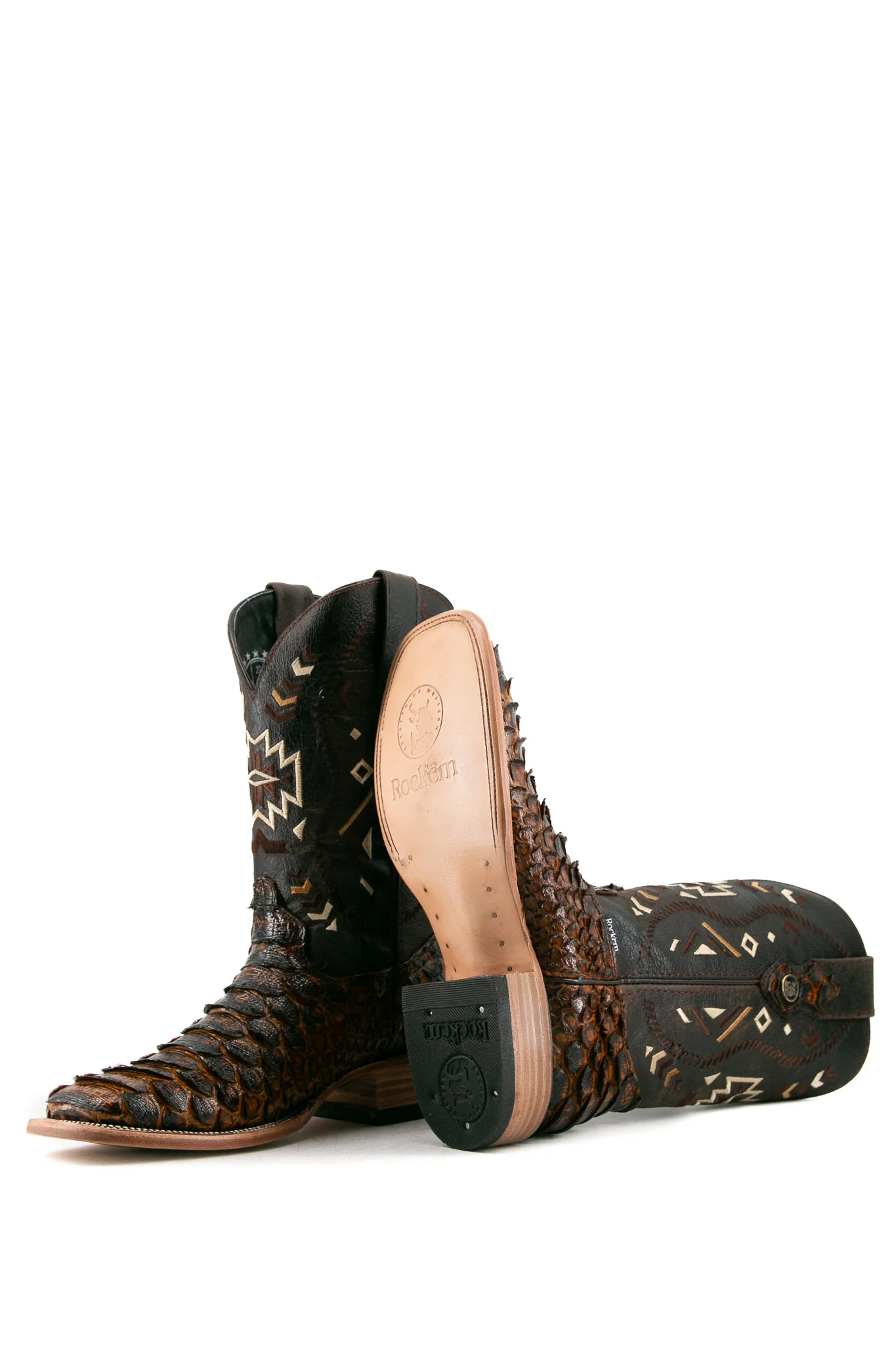 Clone Python Square Toe Cowboy Boot - Image 4