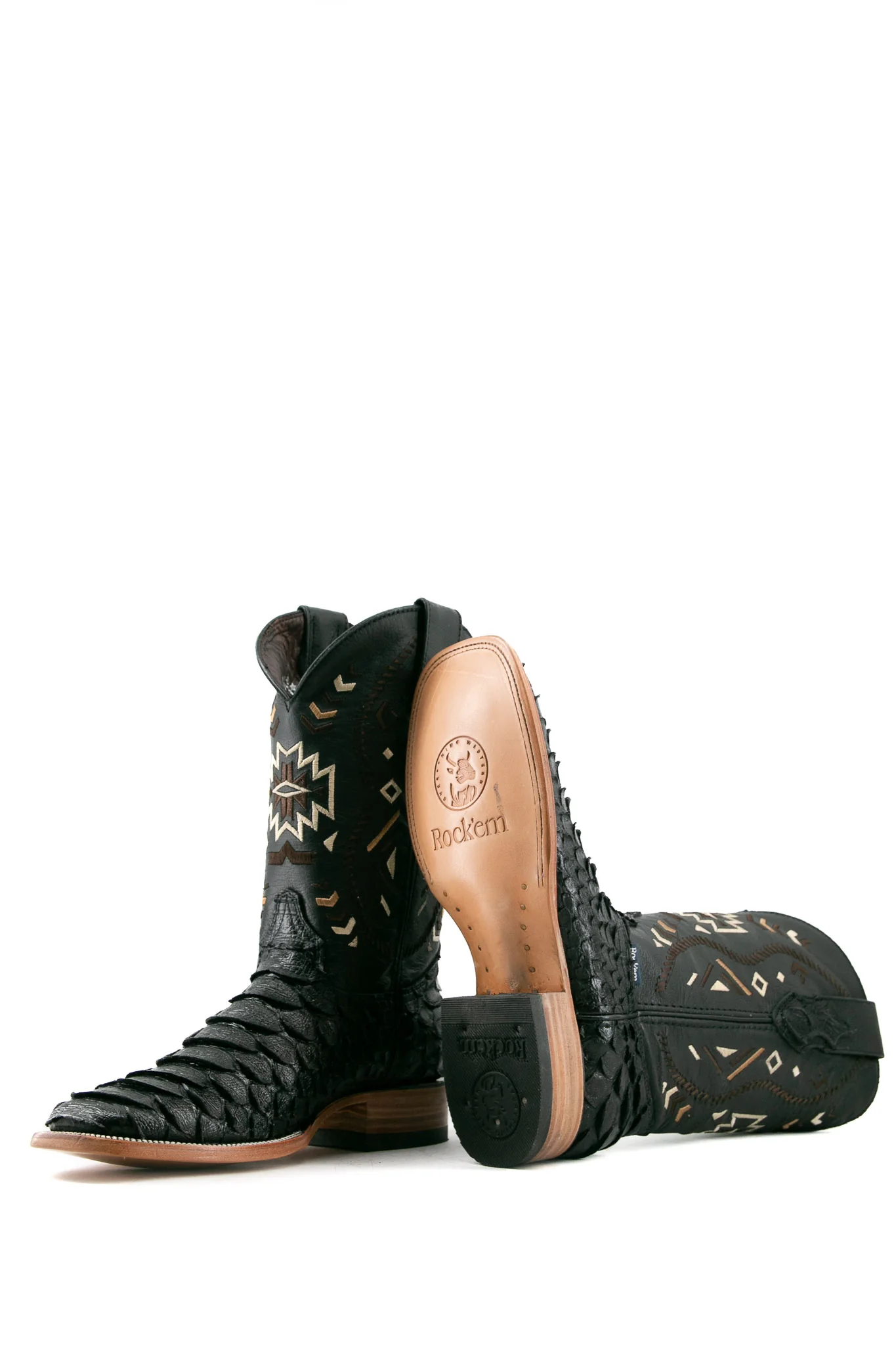 Clone Python Square Toe Cowboy Boot - Image 9