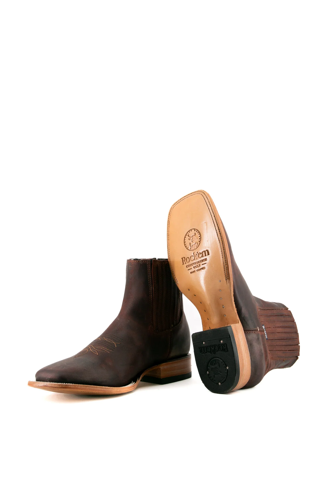 Senegal Ebano Men Square Toe Ankle Boot - Image 14