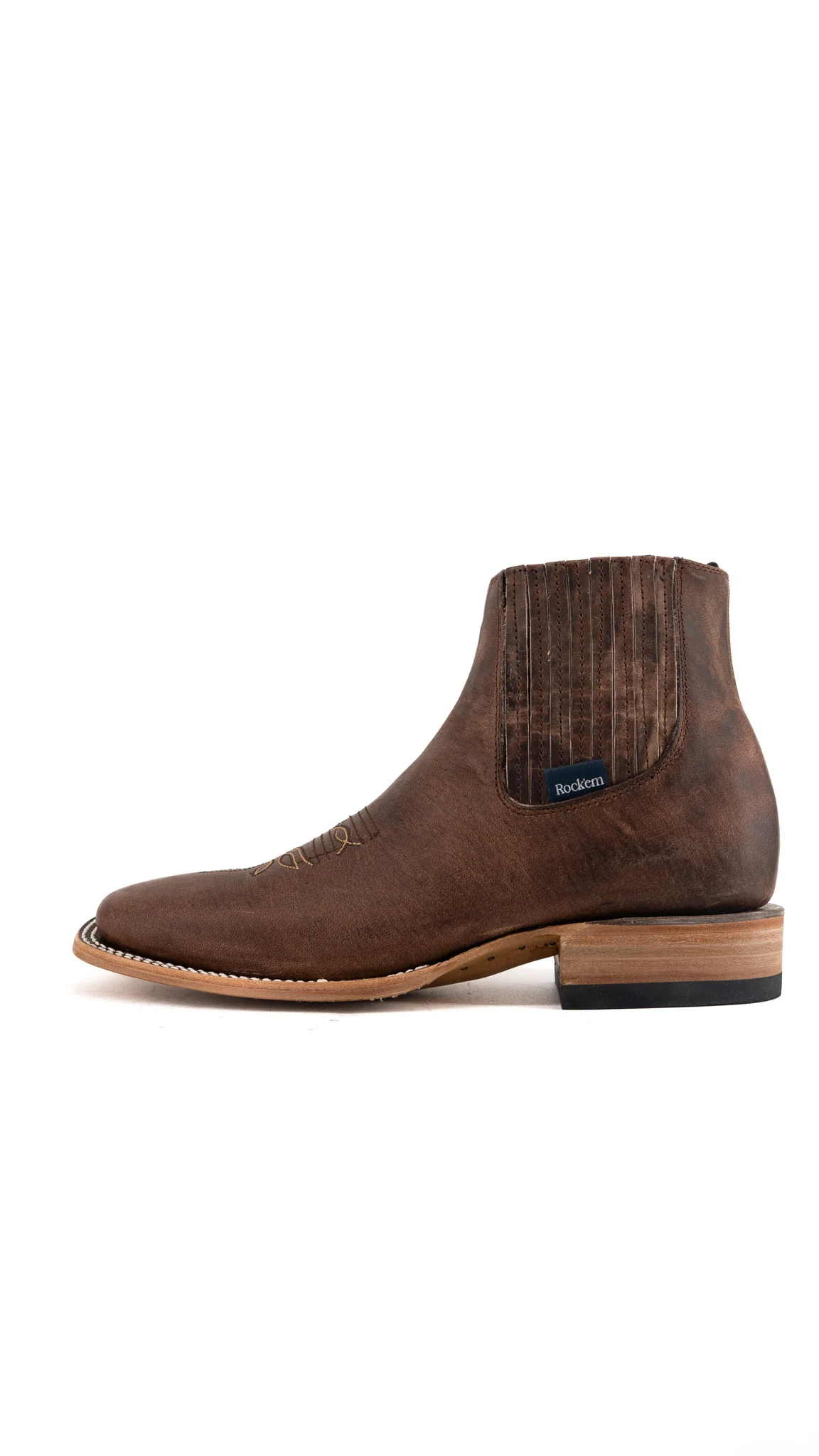 Senegal Ebano Men Square Toe Ankle Boot - Image 22