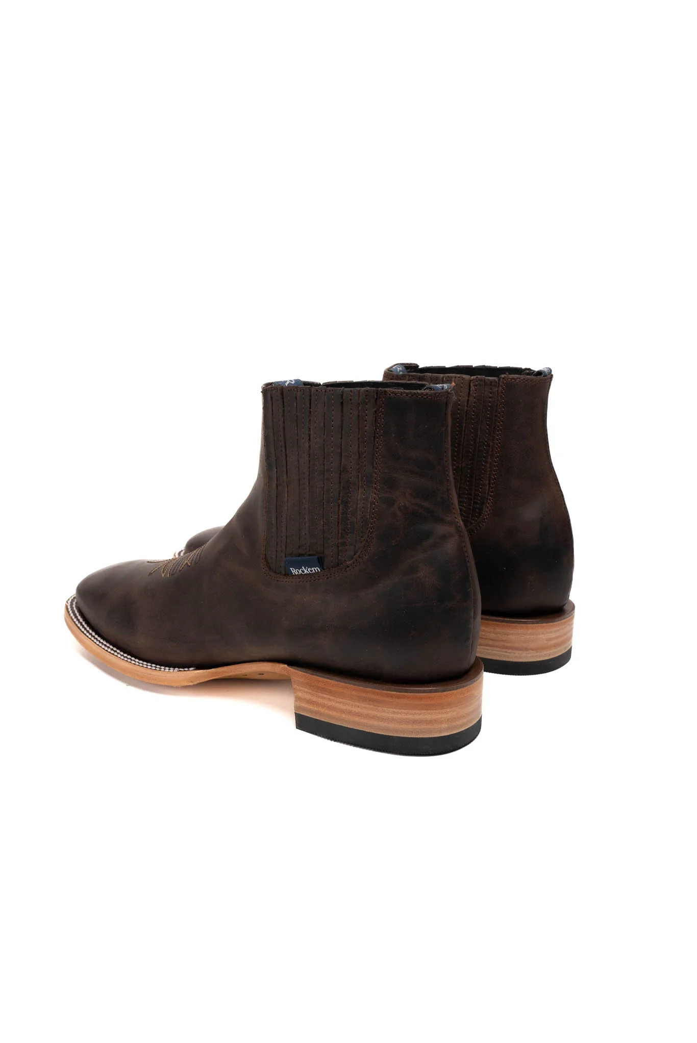 Senegal Ebano Men Square Toe Ankle Boot - Image 7