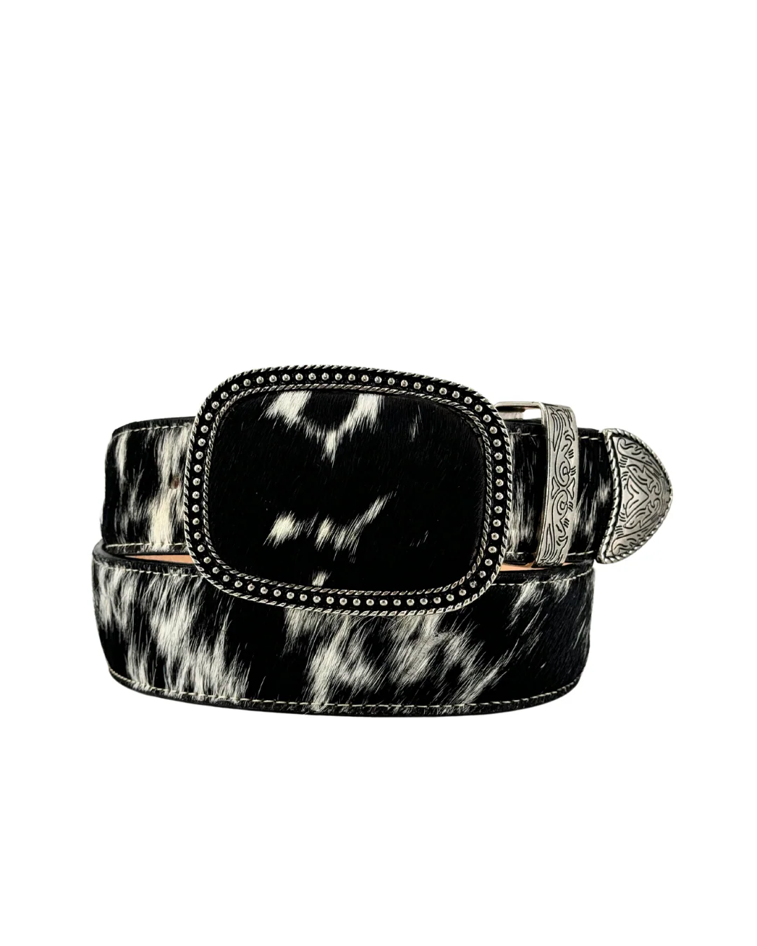 Cowhide Metal Buckle Belt - Image 3