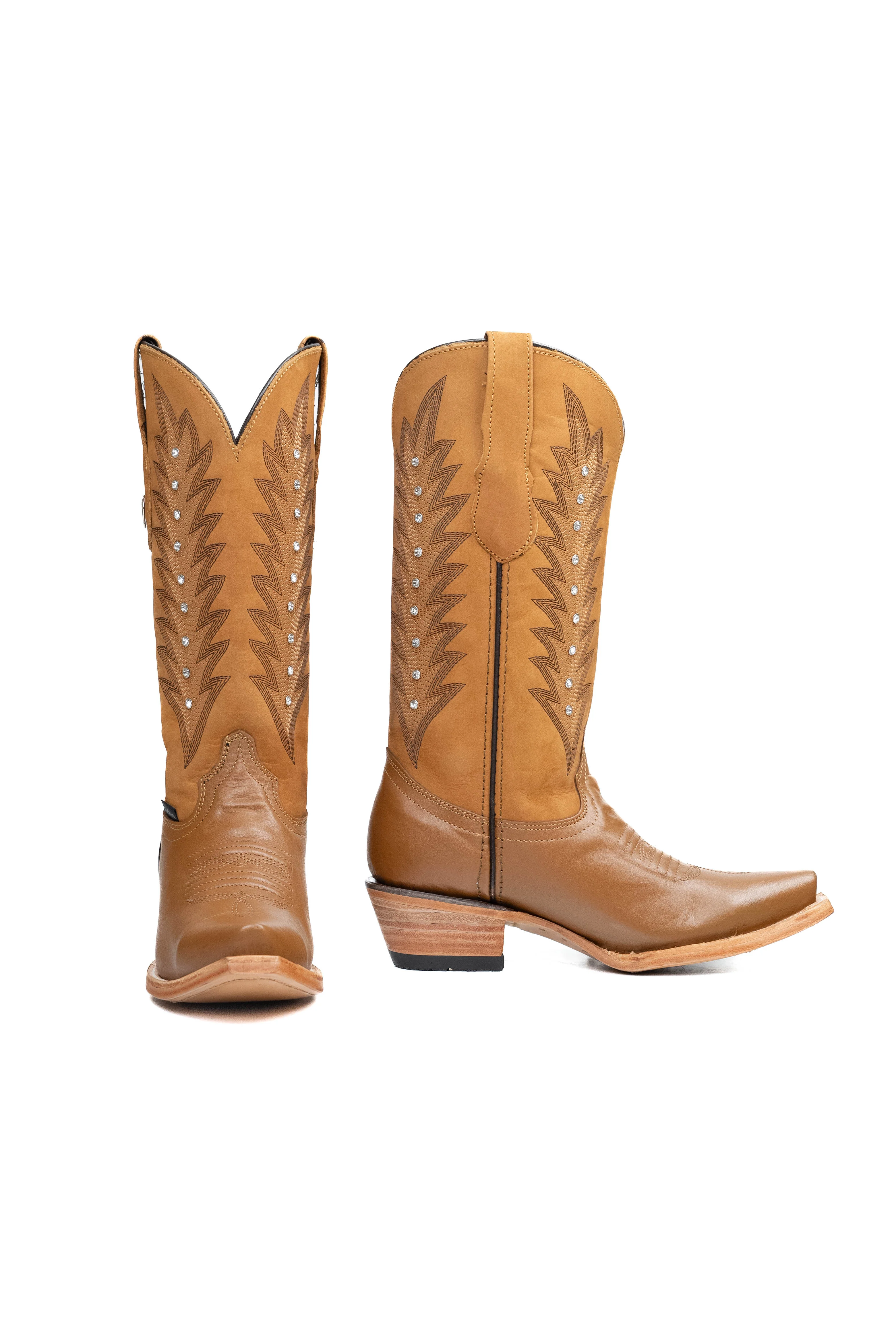Sierra Crystal Belle Snip Toe Cowgirl Boot - Image 4