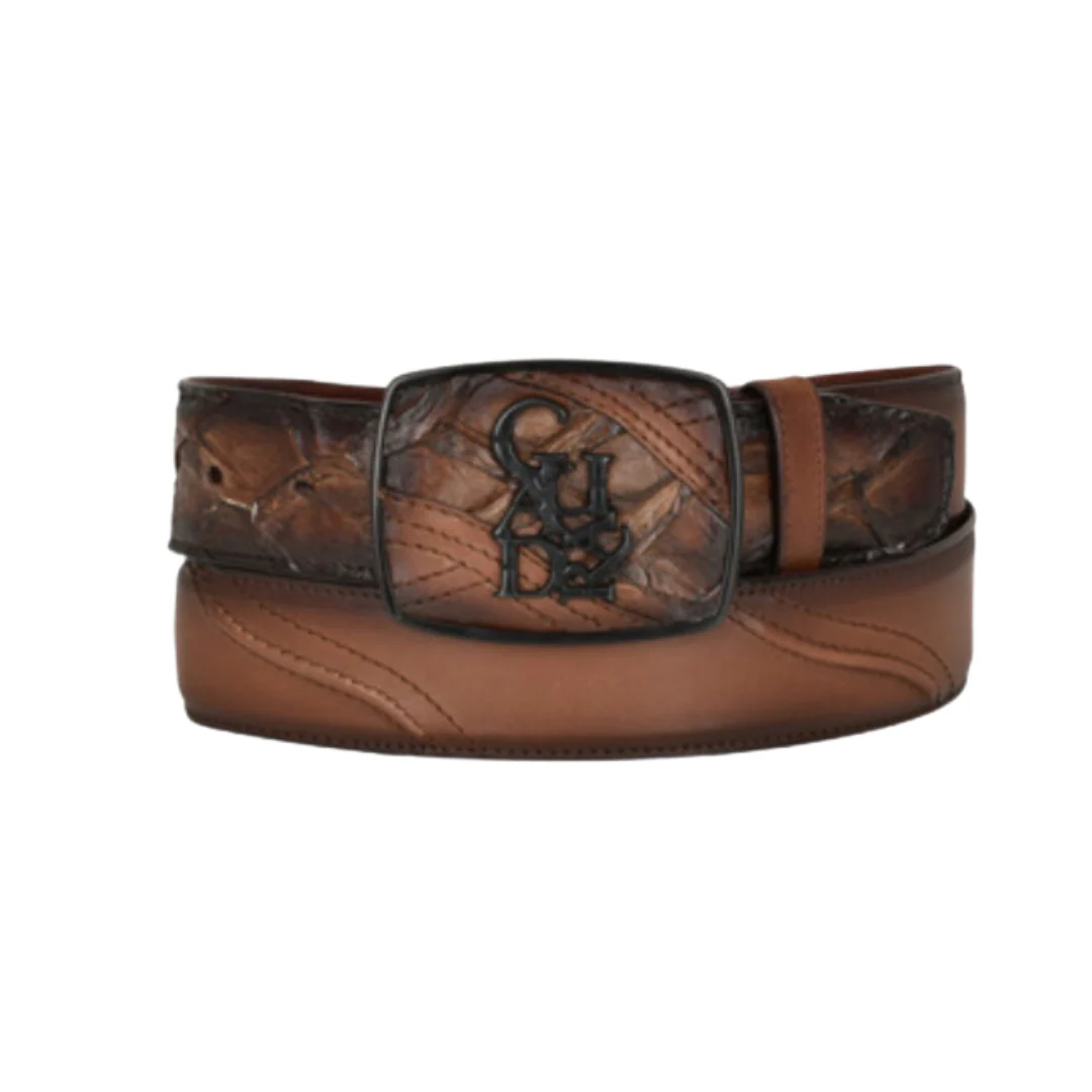 Cuadra BC316 MN Honey Fish Pirarucu Laser Belt