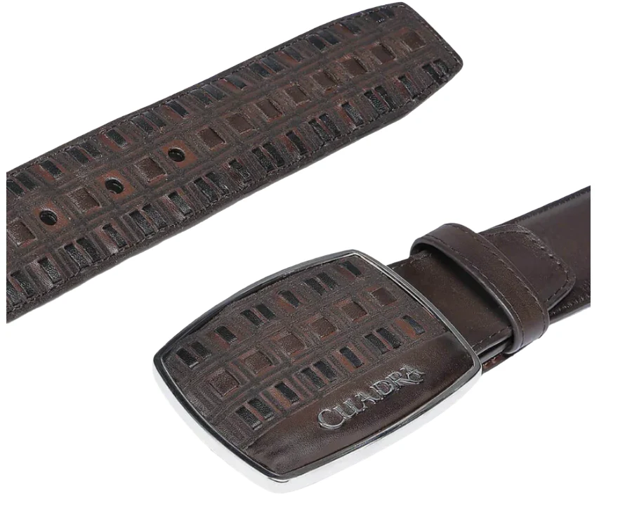 Cuadra BC401 Embroidery Black Belt Black - Image 2