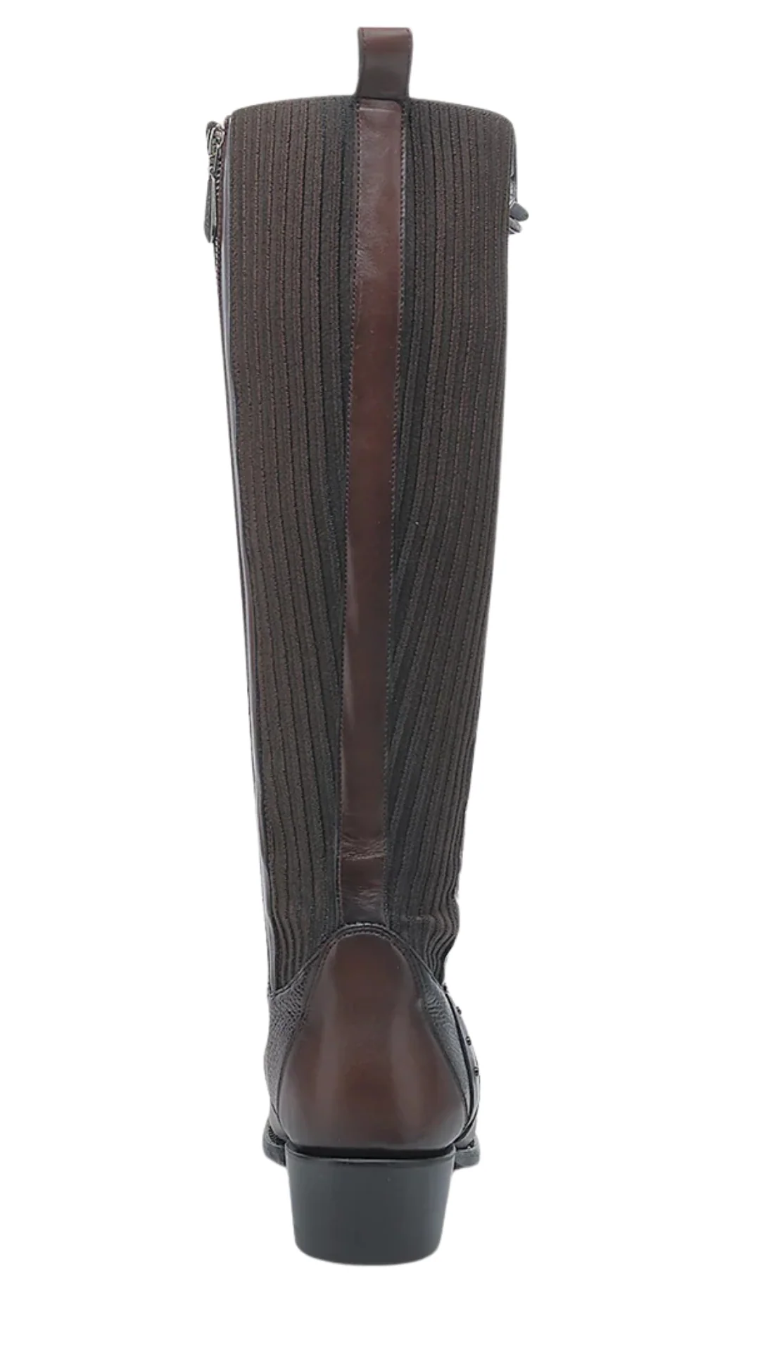 Cuadra CU879 LD Chocolate Laser & Woven Round Toe Cowgirl Boot - Image 6