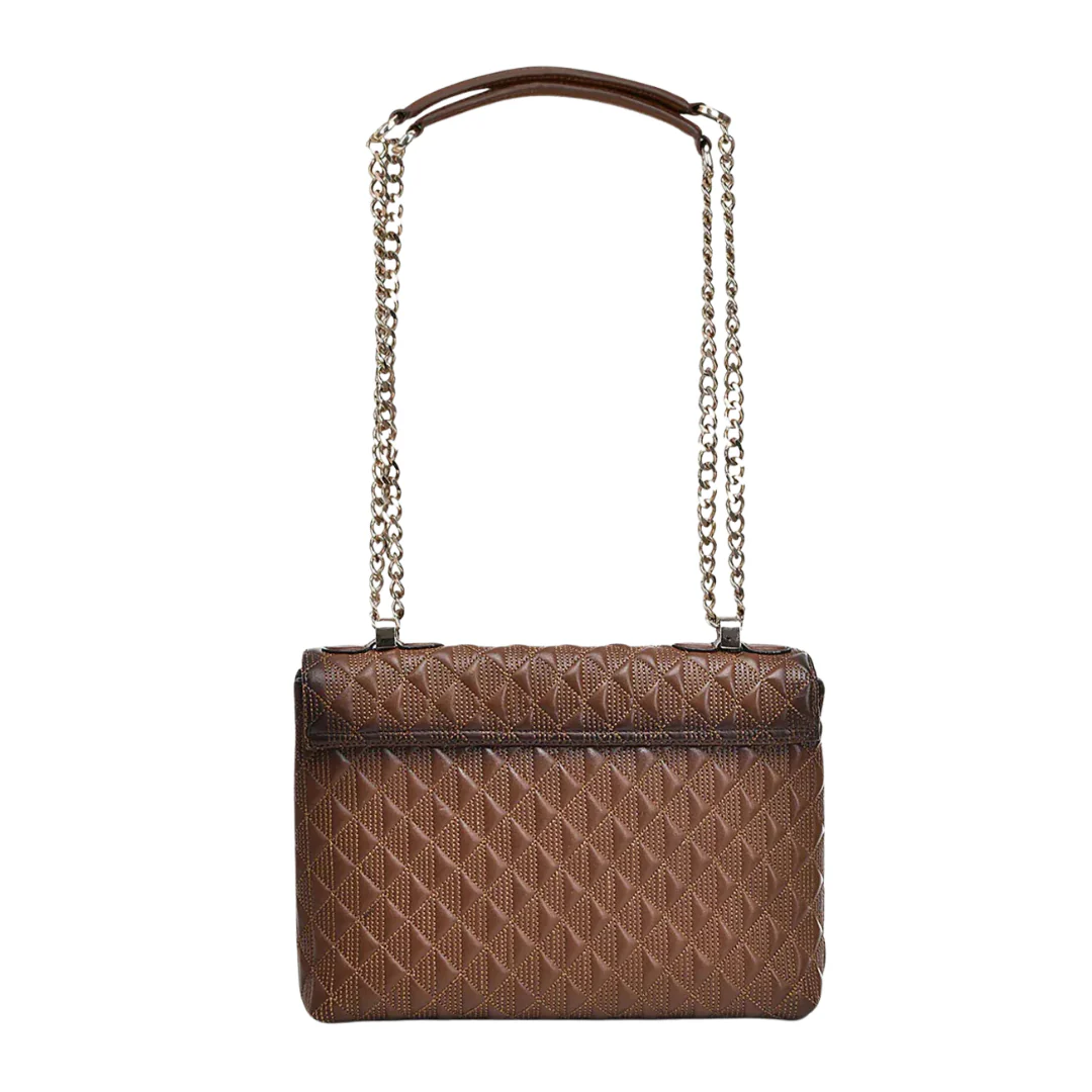 Cuadra DU585 LD Brown Cowhide Crystal Bag - Image 2