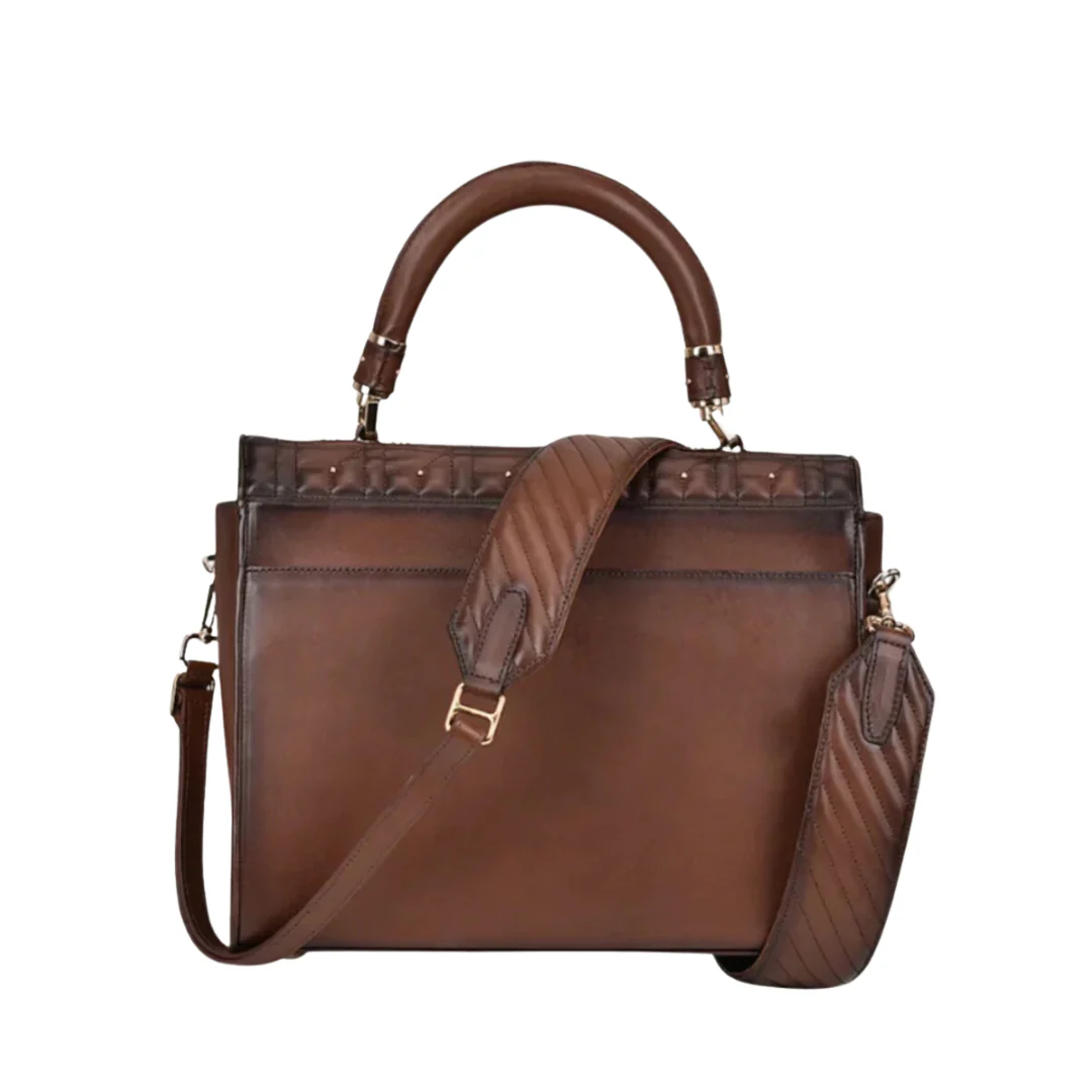 Cuadra Women Bag DU406 LD Honey Embroidery & Crystal Bag - Image 2