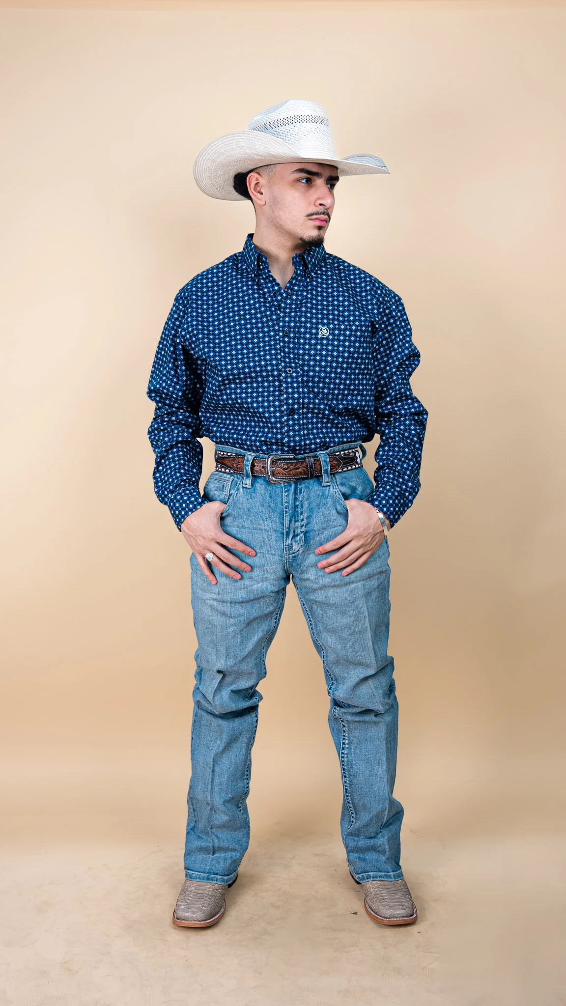 Cuero Line Long Sleeve Simon Button-Up - Image 4