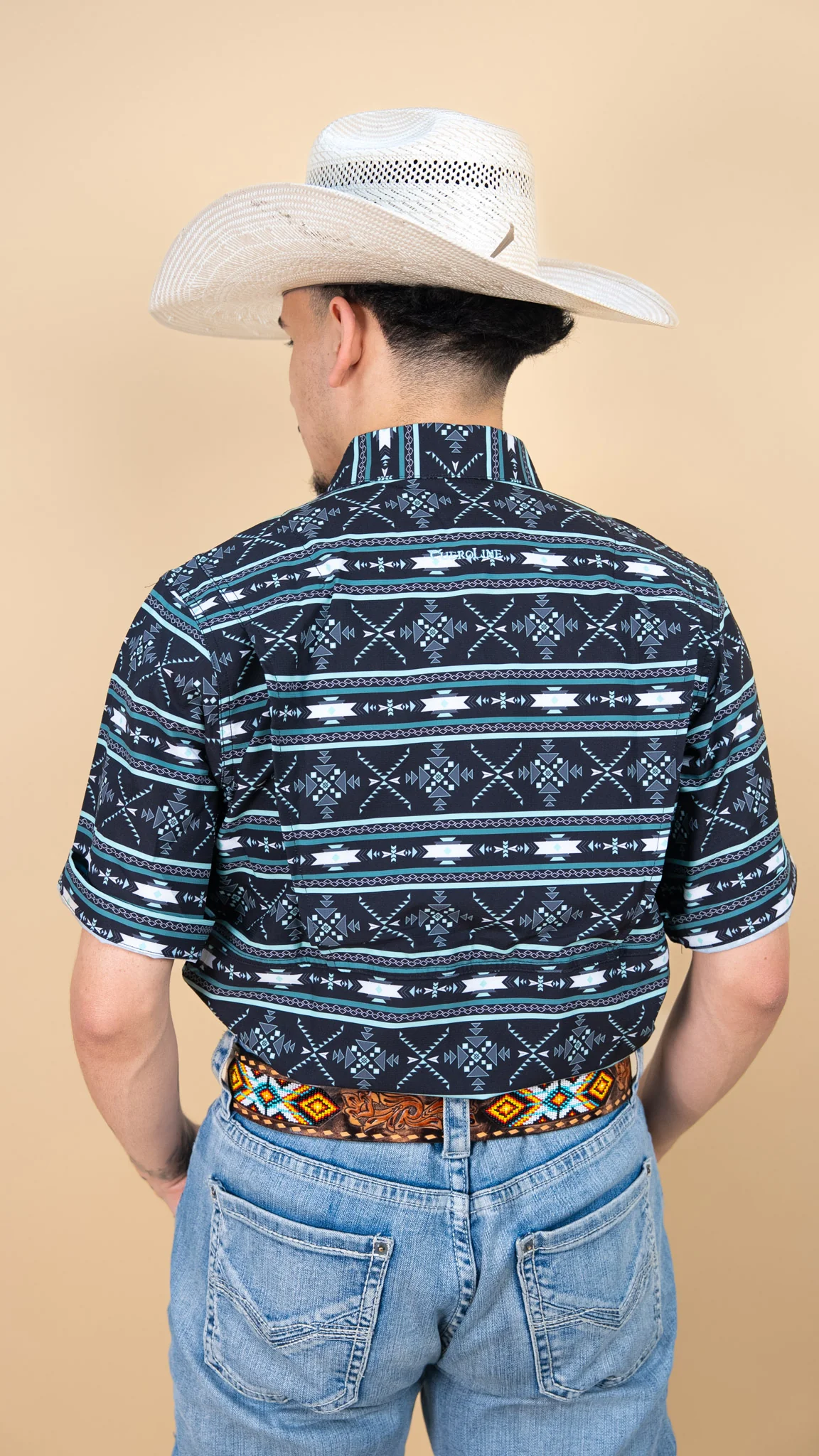 Cuero Line Short Sleeve Purdy Button-Up - Image 3