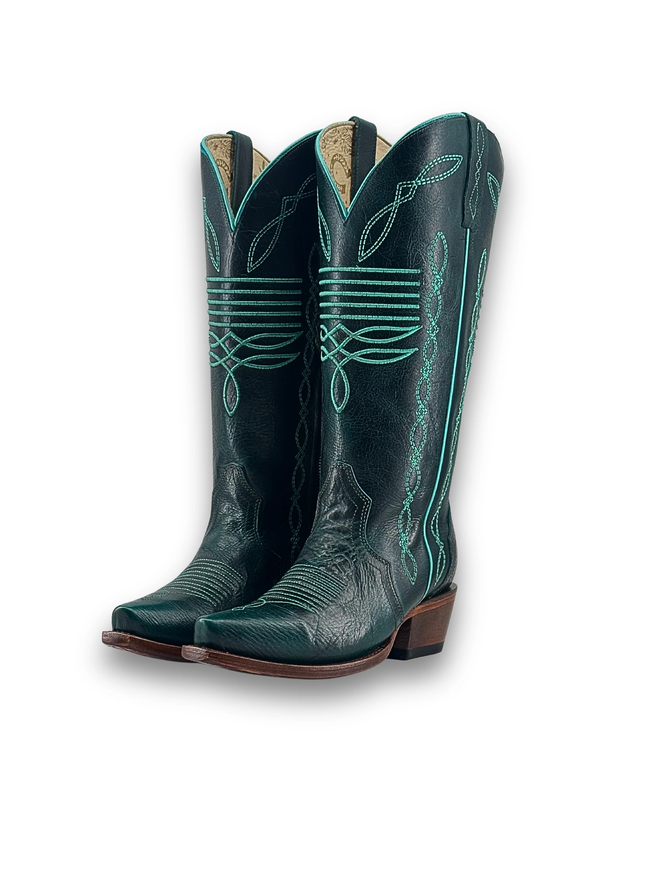Dalia Midi Wide Calf Snip Toe Cowgirl Boot - Image 7