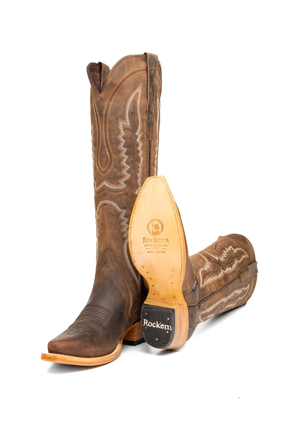 Erica Tall Snip Toe Cowgirl Boot - Image 5