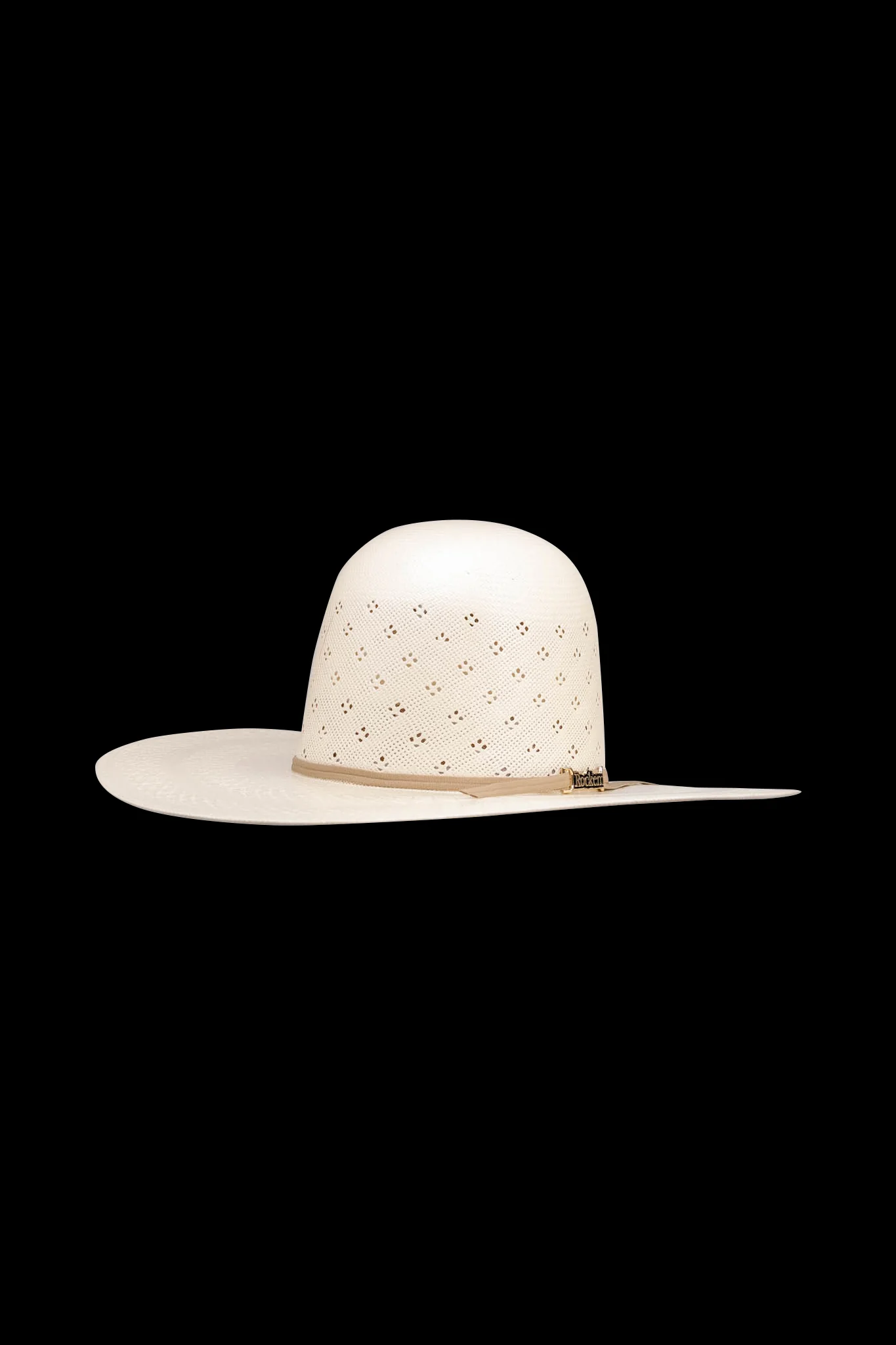 Rock'em 100X Desert Wanderer Open Crown Straw Hat - Image 2