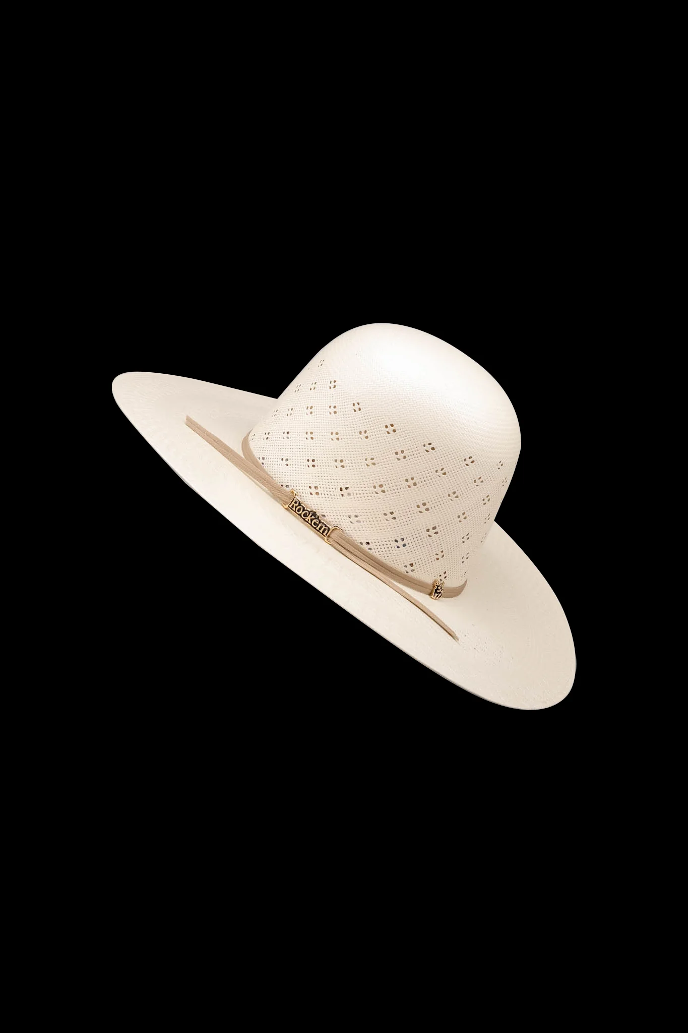 Rock'em 100X Desert Wanderer Open Crown Straw Hat - Image 4